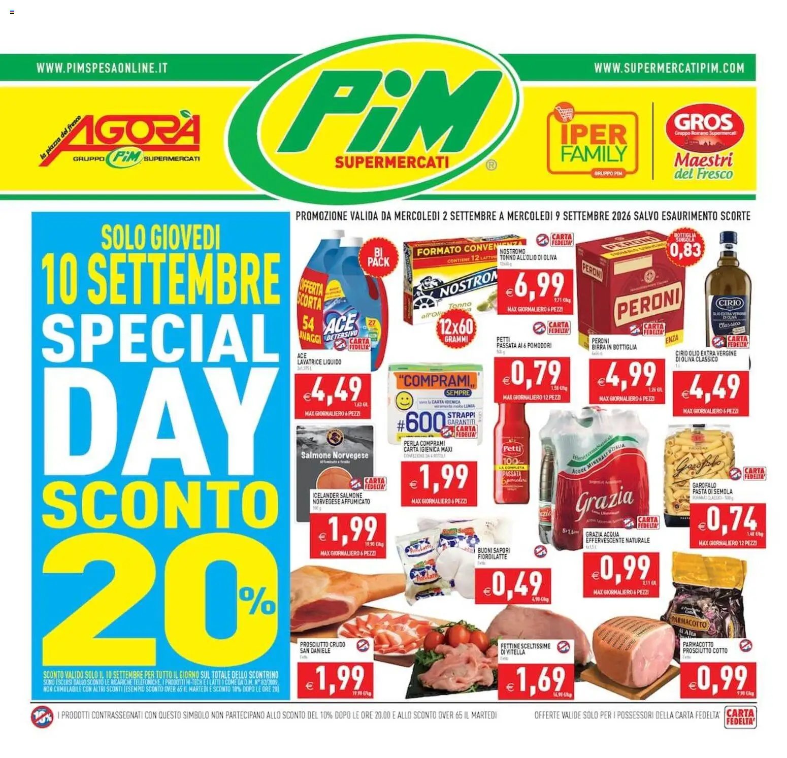 PIM Supermercati volantino