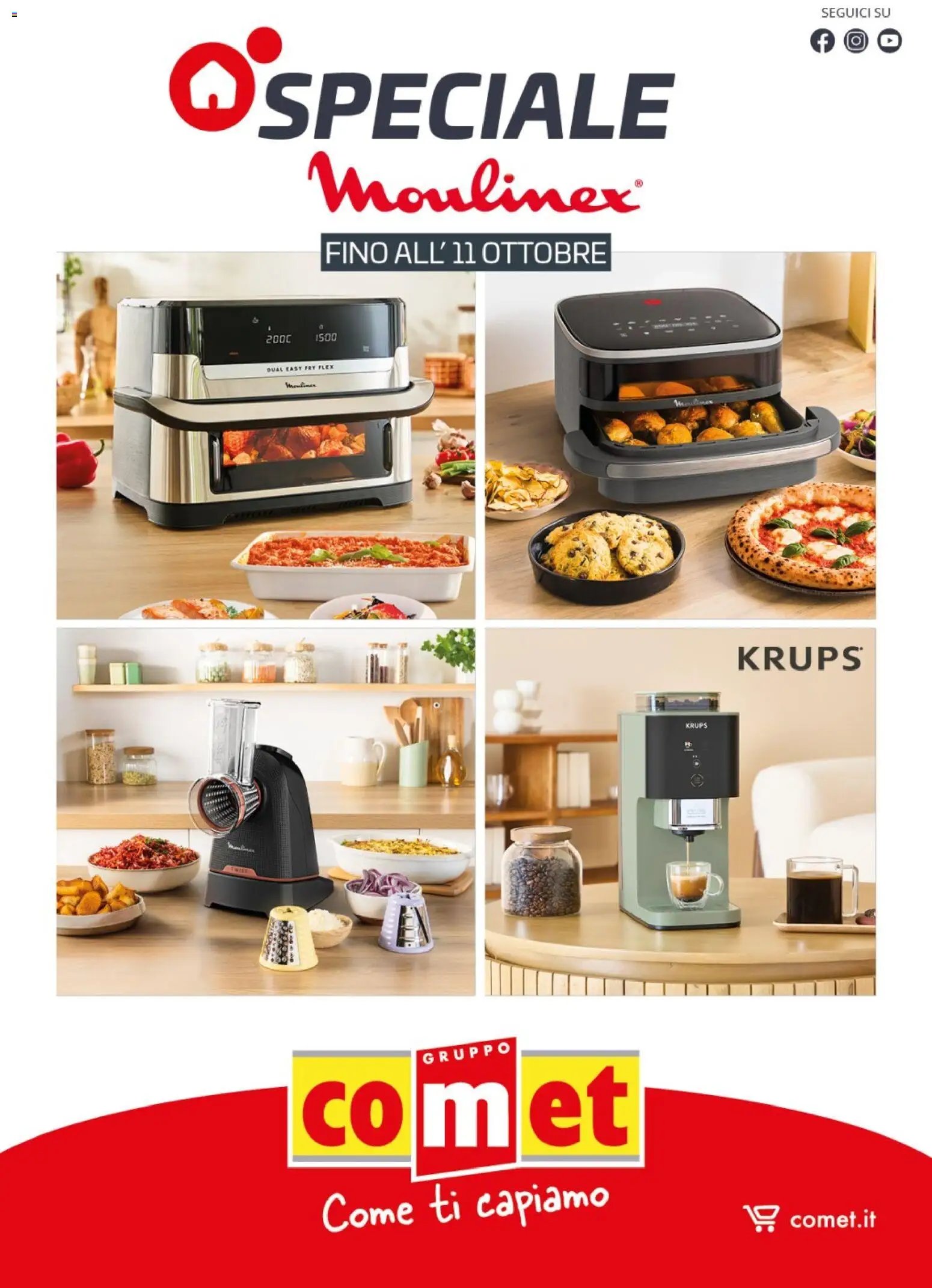 Comet volantino Moulinex Krups
