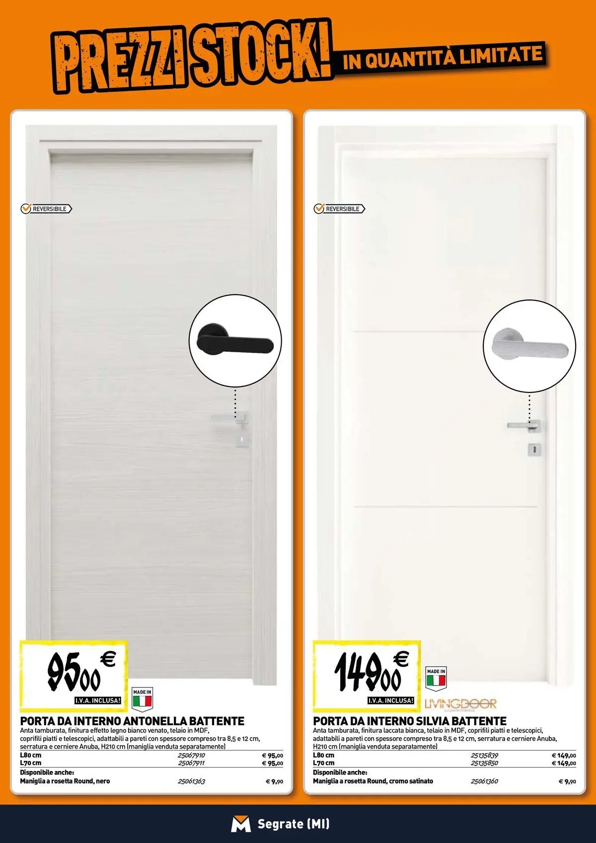 TECNOMAT - Straordinari prezzi stock!