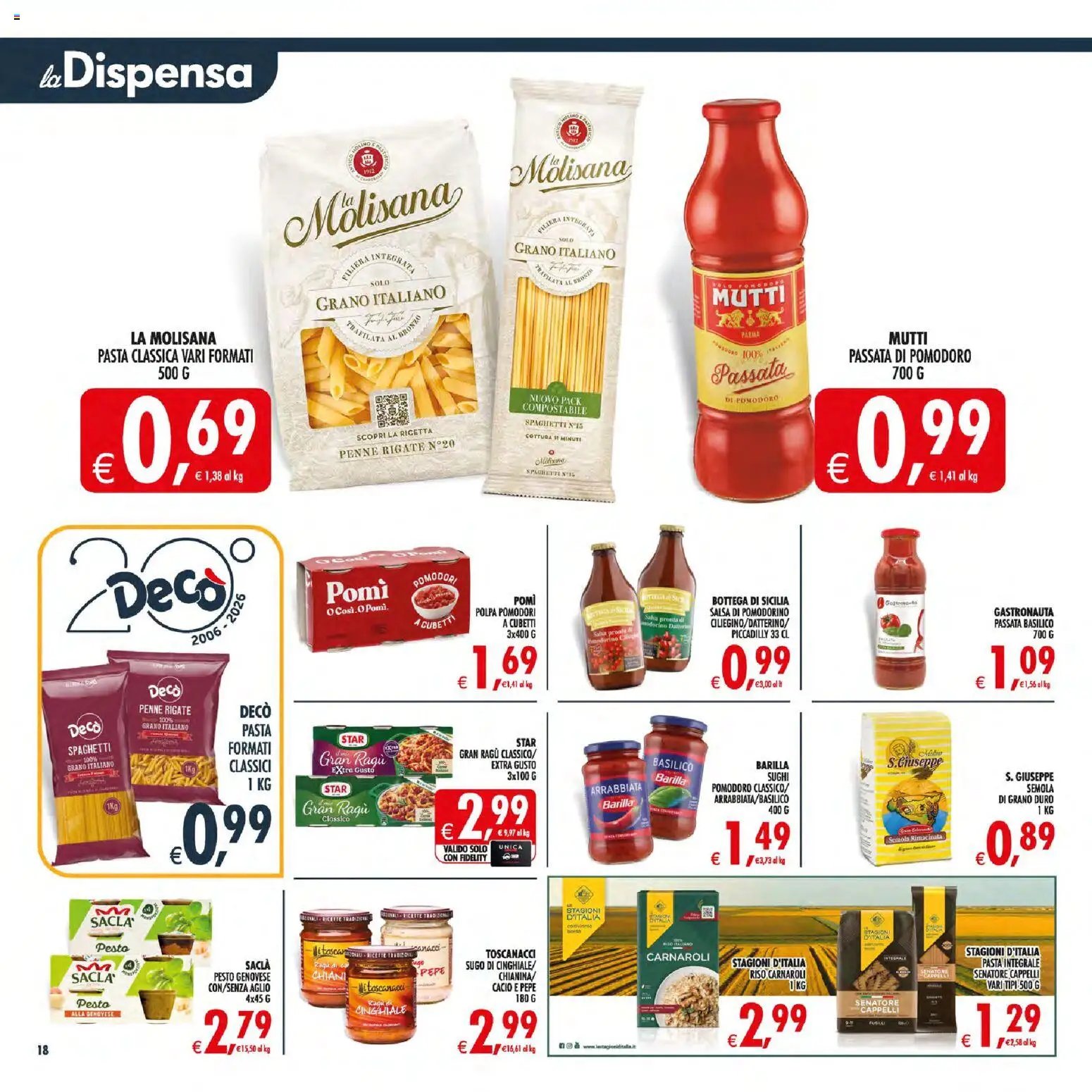 Decò volantino iperStore, Superstore Sicilia