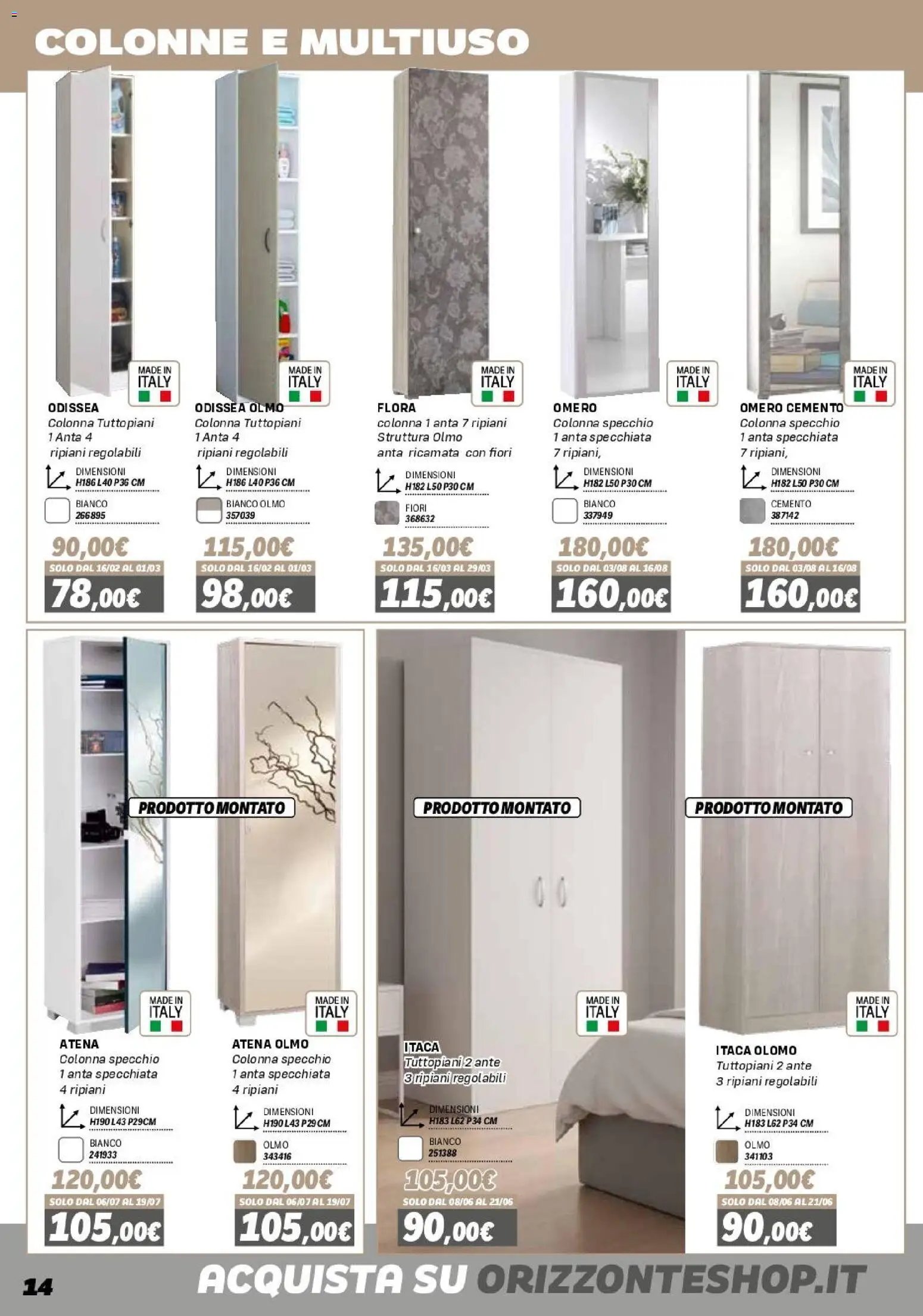 Orizzonte Mobile catalogo (2026-01-16 - 2026-09-27)