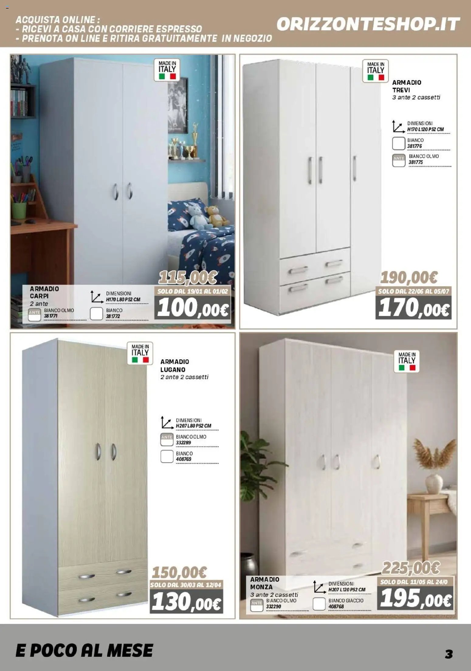 Orizzonte Mobile catalogo (2026-01-16 - 2026-09-27)