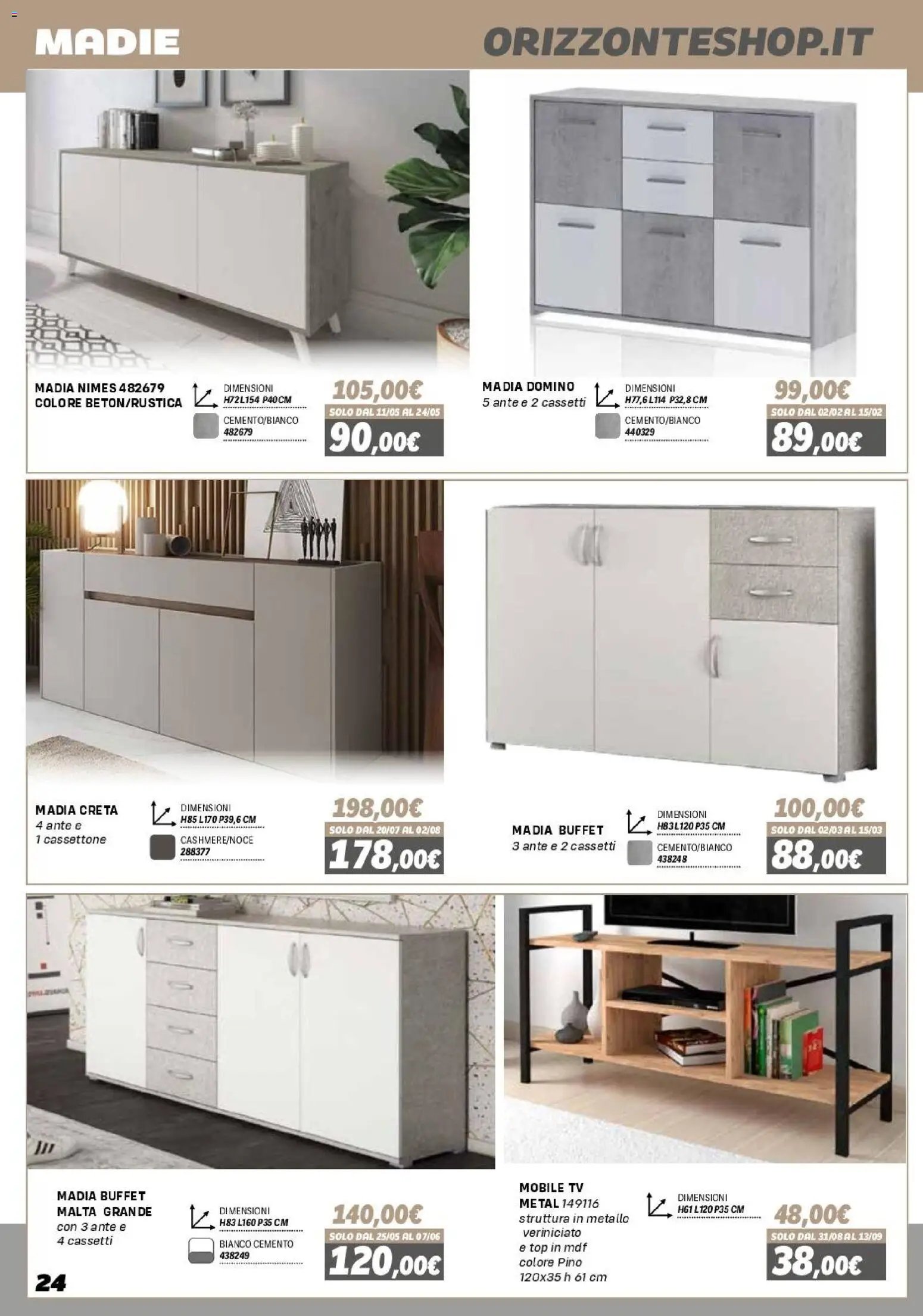 Orizzonte Mobile catalogo (2026-01-16 - 2026-09-27)