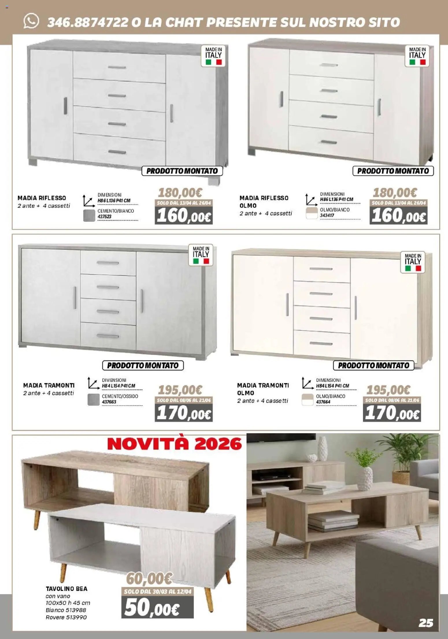 Orizzonte Mobile catalogo (2026-01-16 - 2026-09-27)