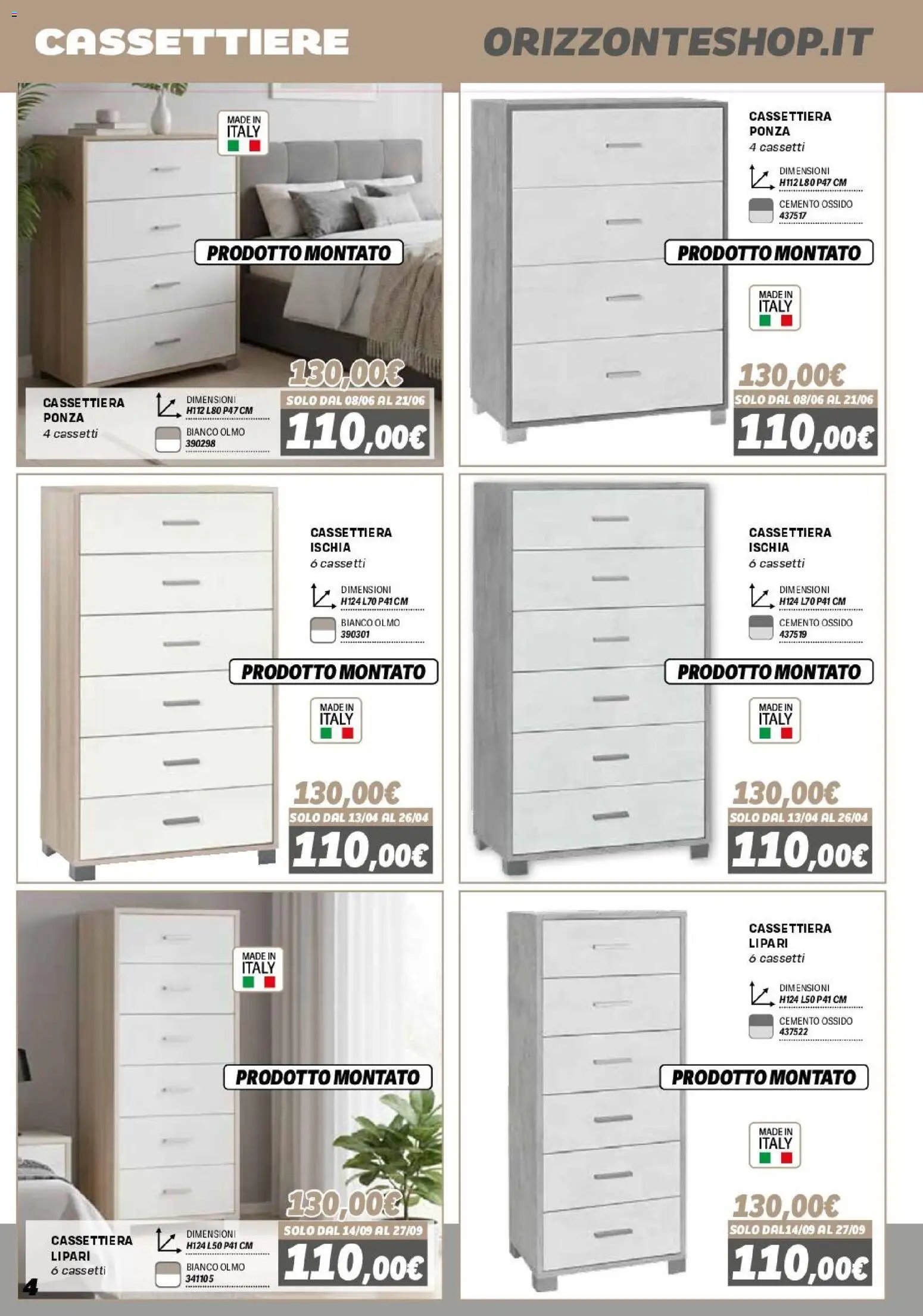 Orizzonte Mobile catalogo (2026-01-16 - 2026-09-27)