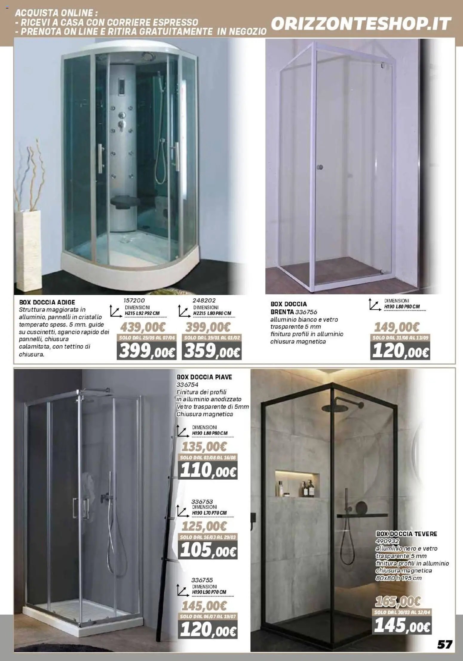Orizzonte Mobile catalogo (2026-01-16 - 2026-09-27)