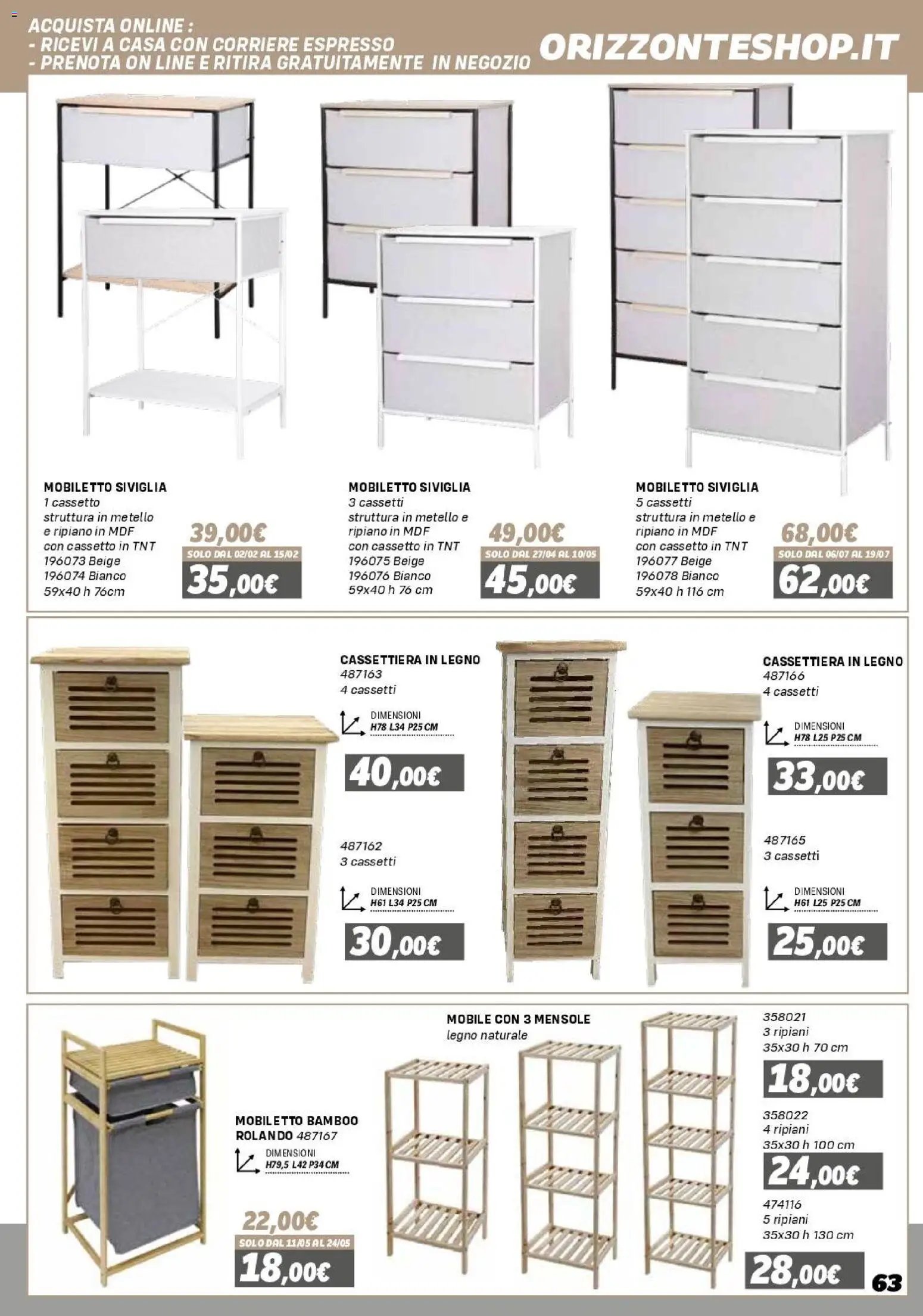 Orizzonte Mobile catalogo (2026-01-16 - 2026-09-27)