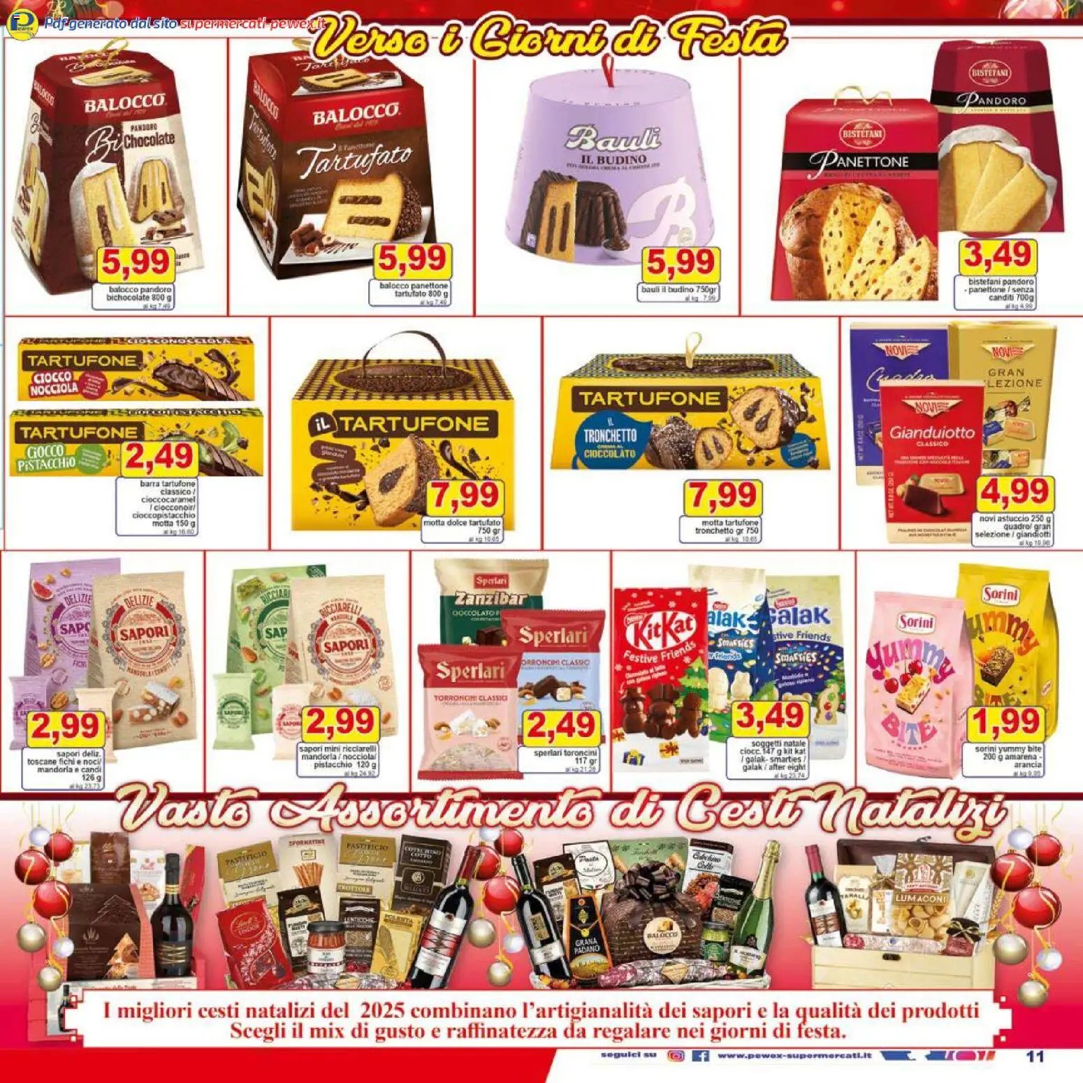 Pewex via Rubicone, 36 catalogo (2025-11-27 - 2025-12-05)