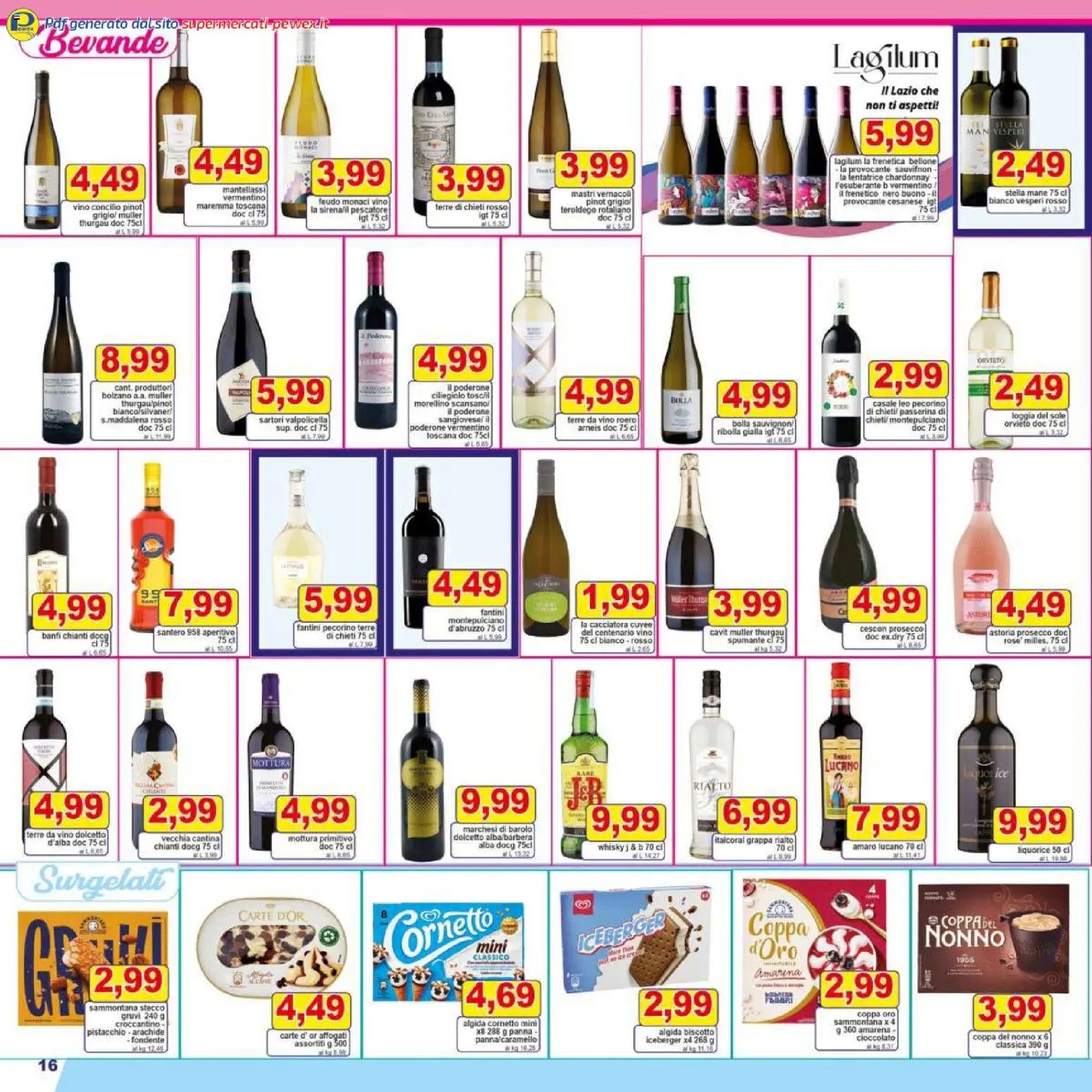 Pewex via Rubicone, 36 catalogo (2025-11-27 - 2025-12-05)