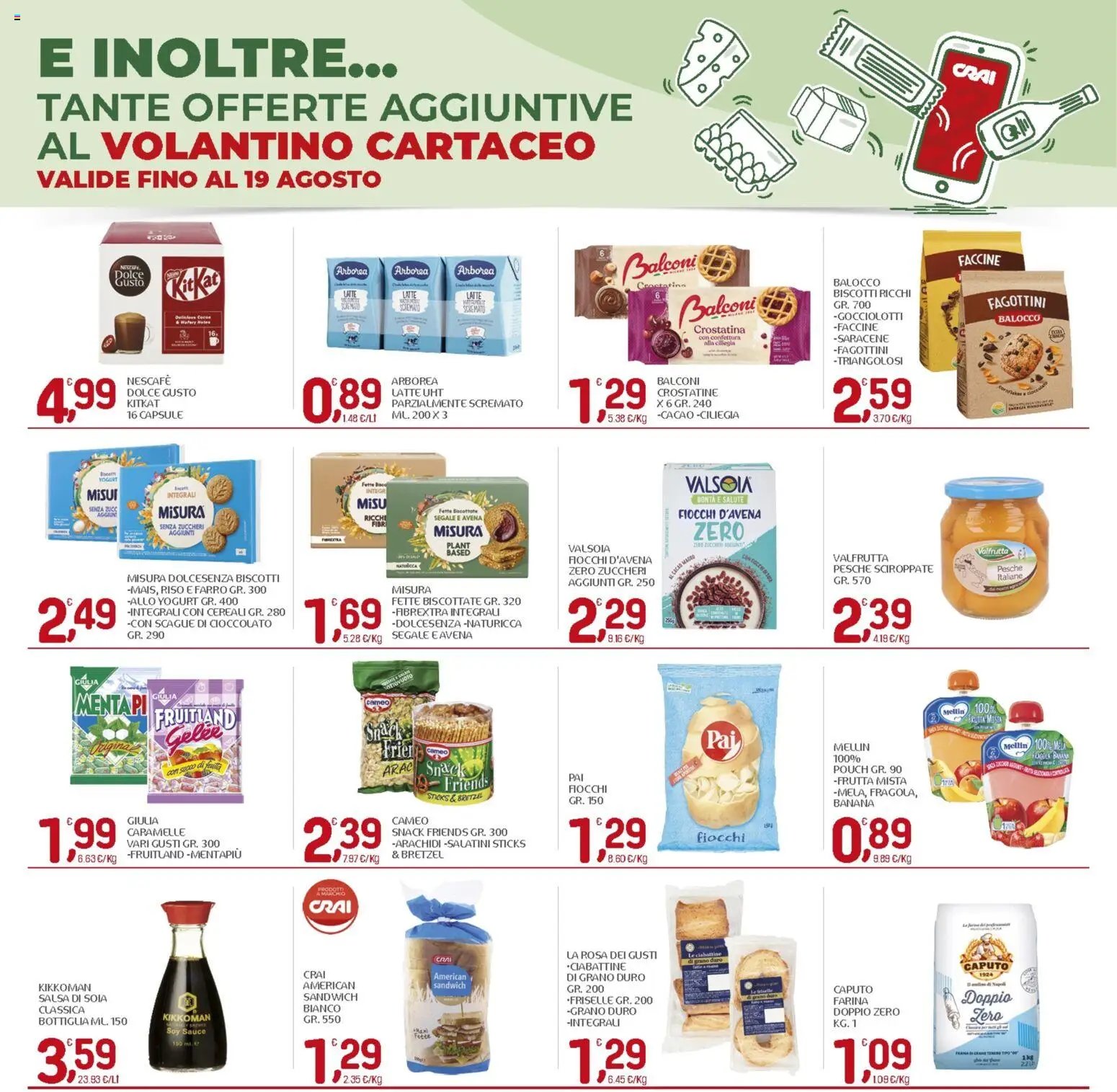 CRAI volantino Offerte bollenti