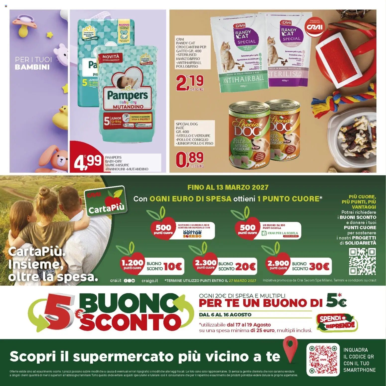 CRAI volantino Offerte bollenti