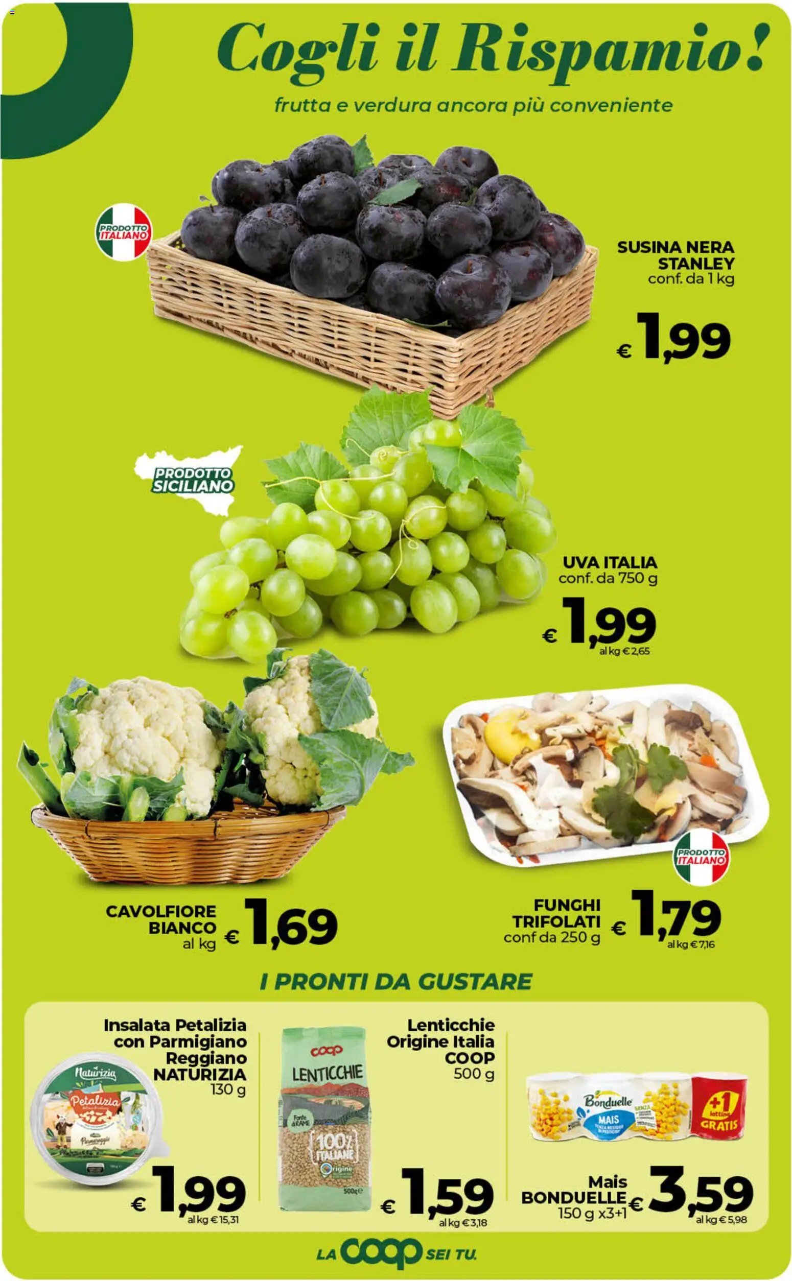 Ipercoop volantino Sicilia