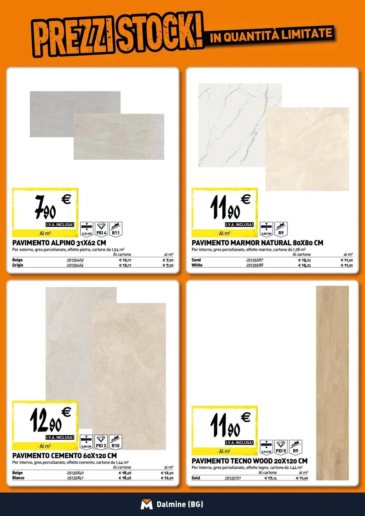 TECNOMAT - Straordinari prezzi stock!