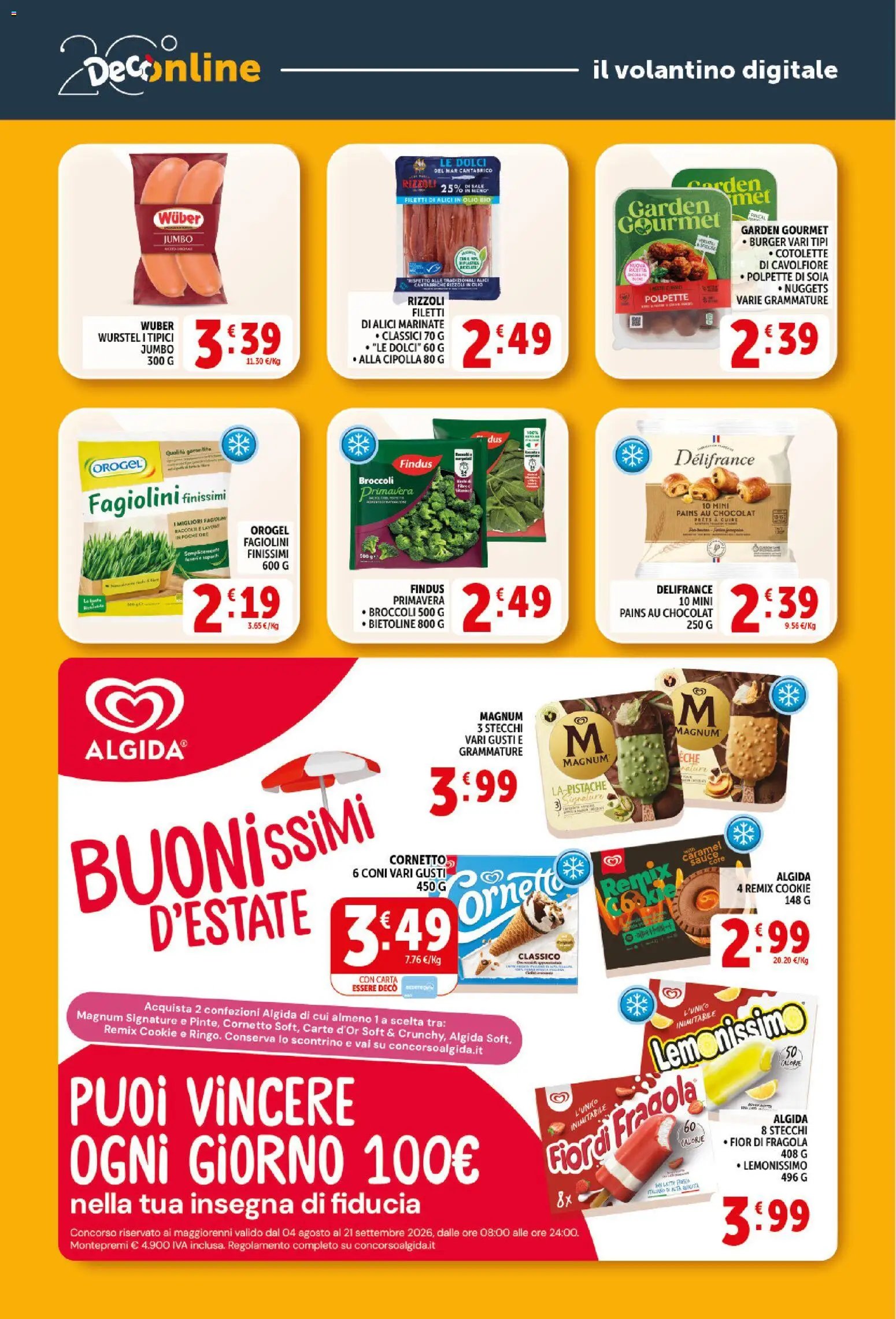 Decò volantino