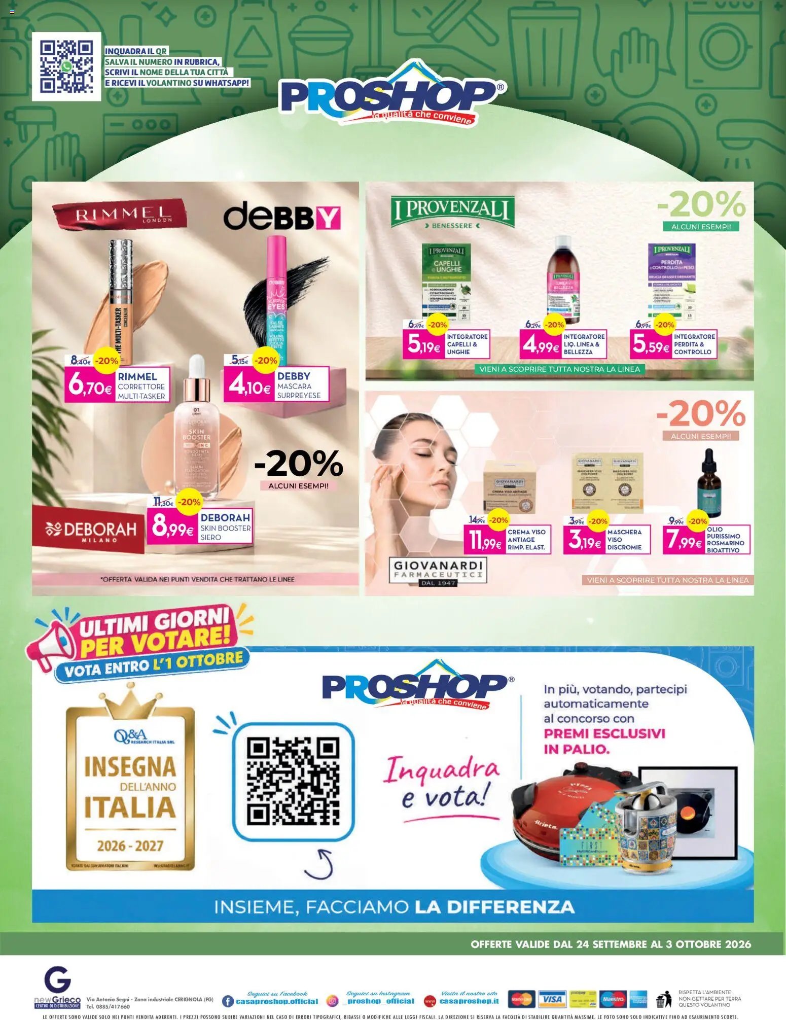 Proshop volantino