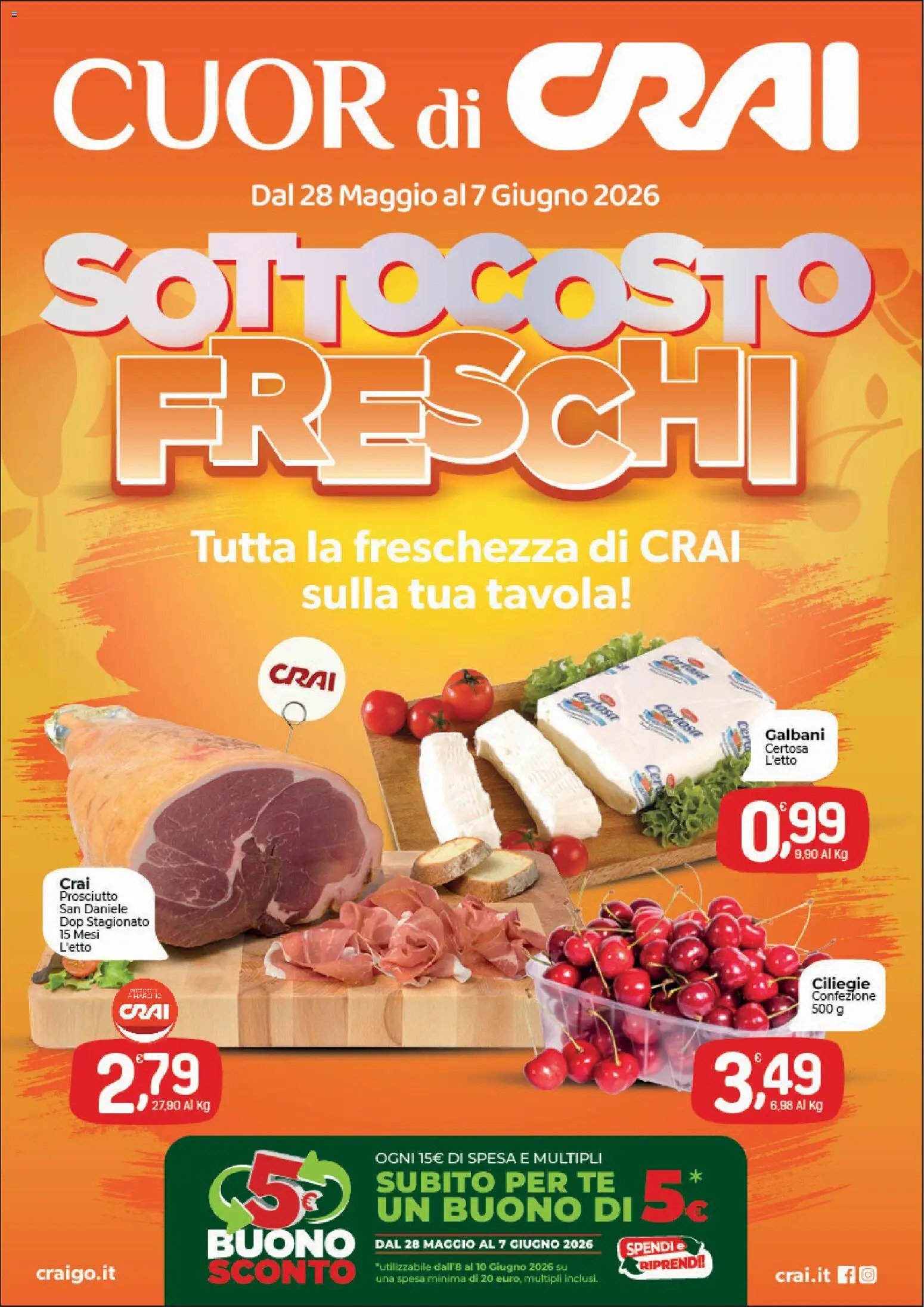 CRAI volantino Cuor di Crai Alessandria