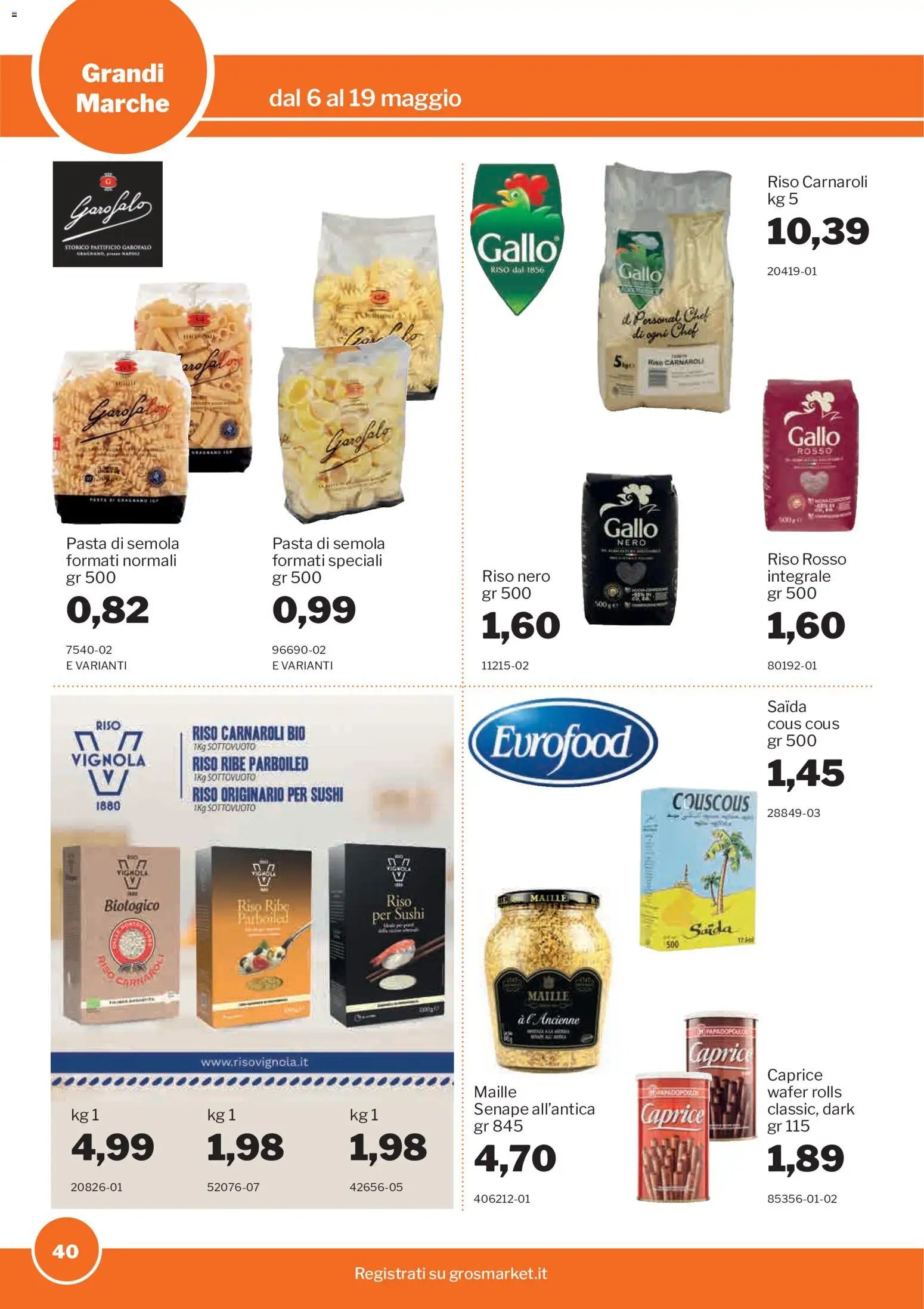 Sogegross volantino (2026-05-06 - 2026-05-19)