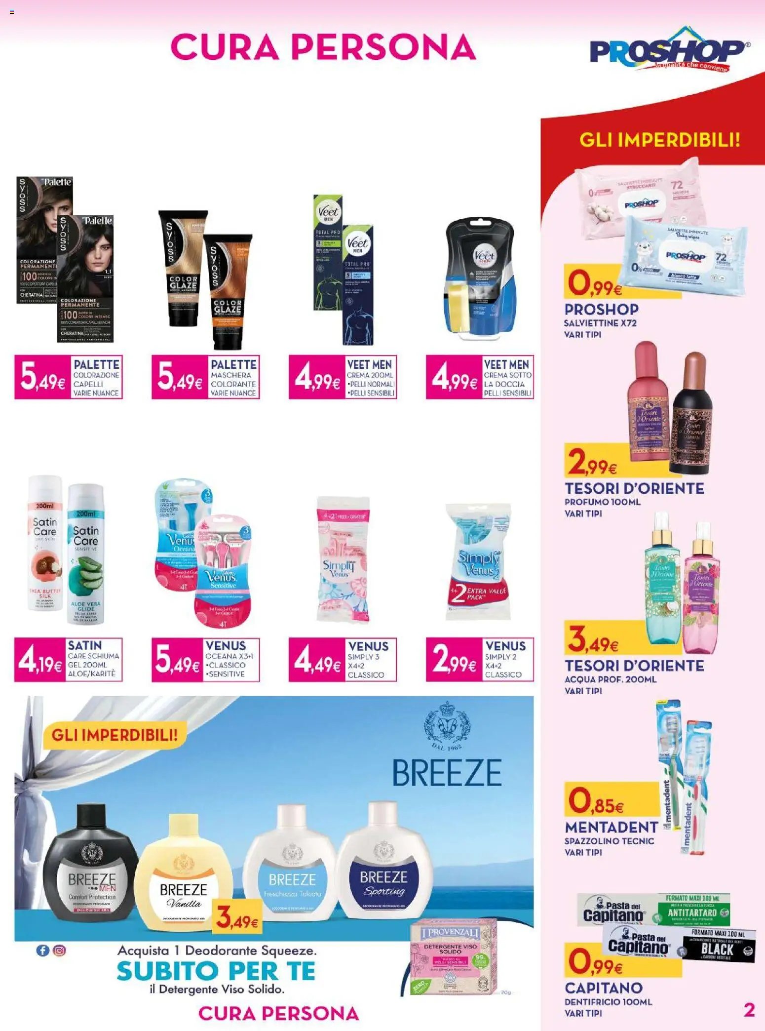 Proshop volantino