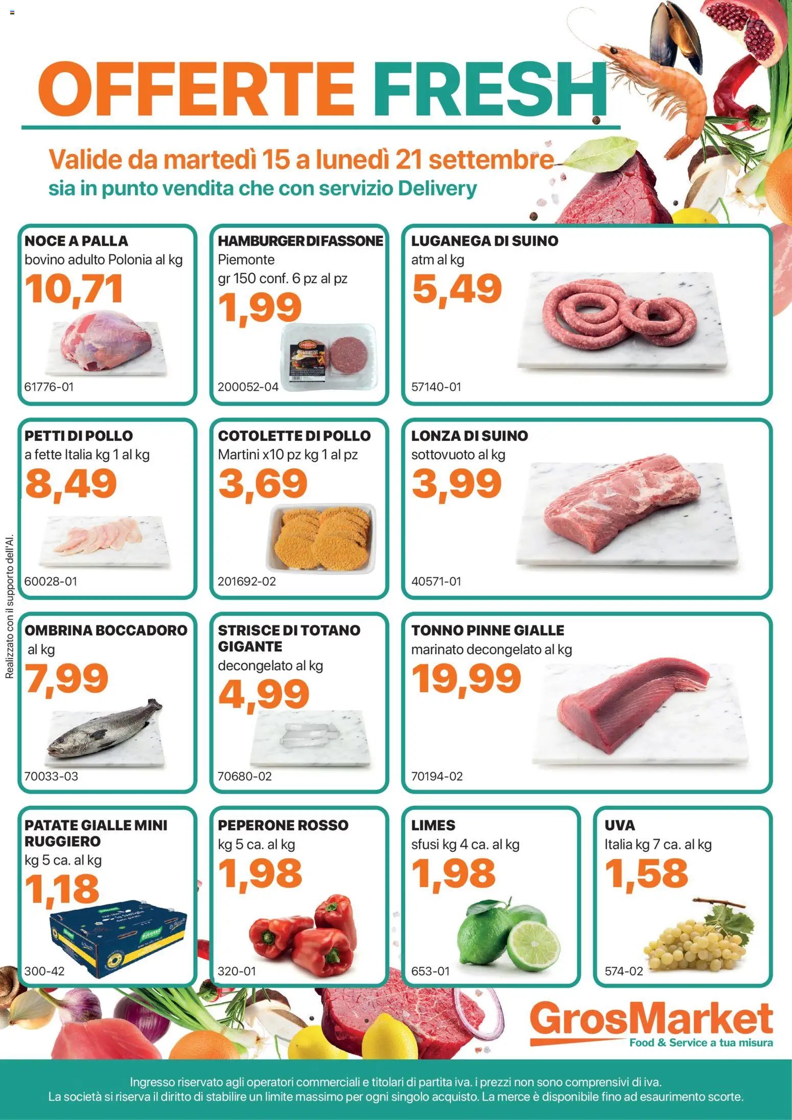 Sogegross volantino Offerte Fresh