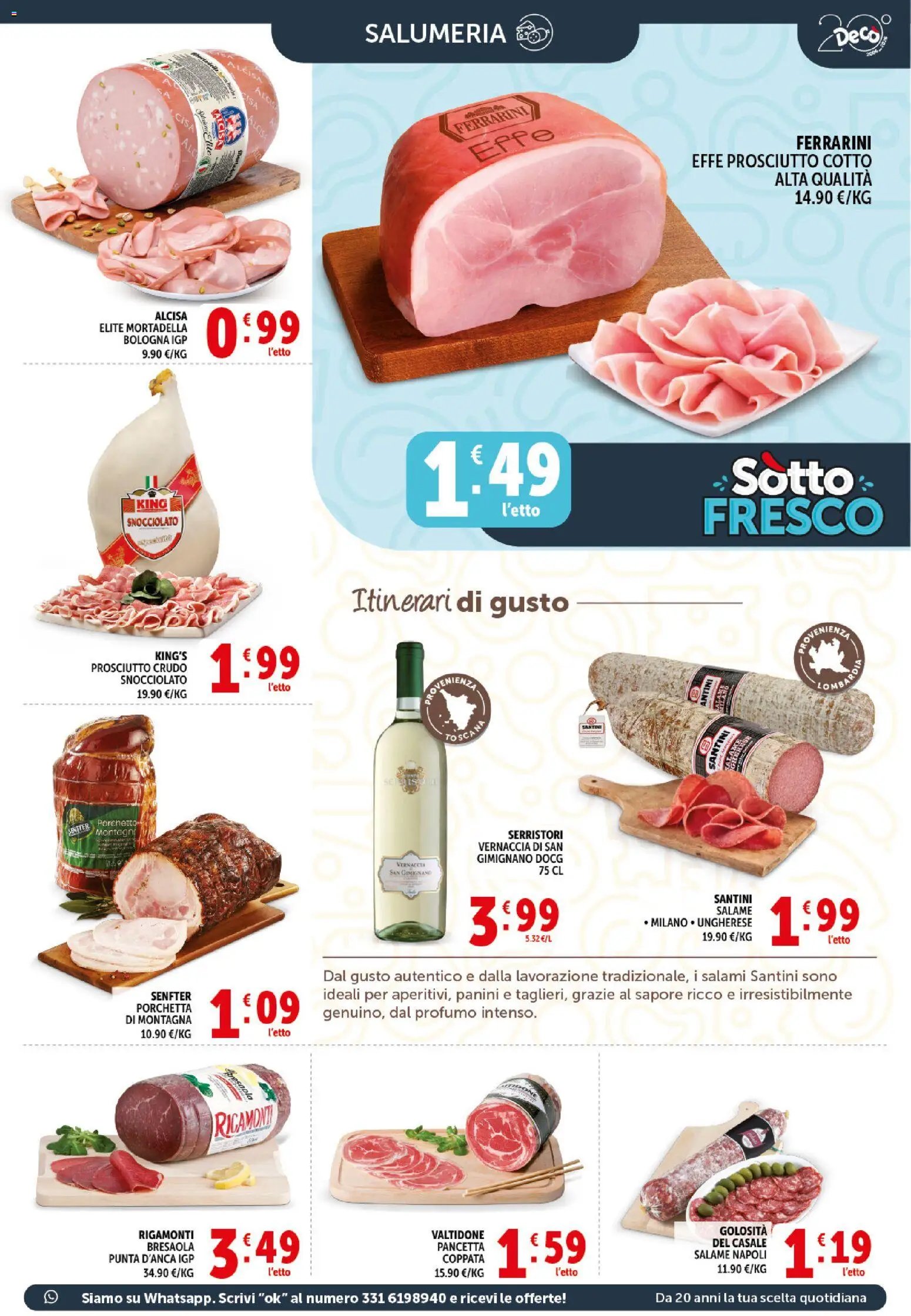 Decò volantino