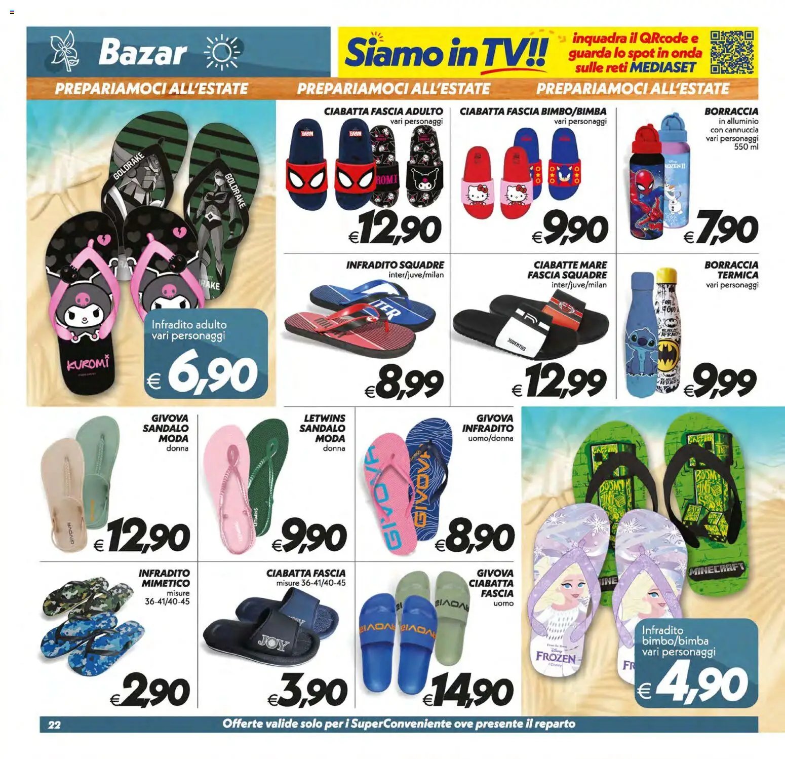 SuperConveniente volantino Caltanissetta, San Cataldo, Avola, Lascari, Milazzo, Barcellona