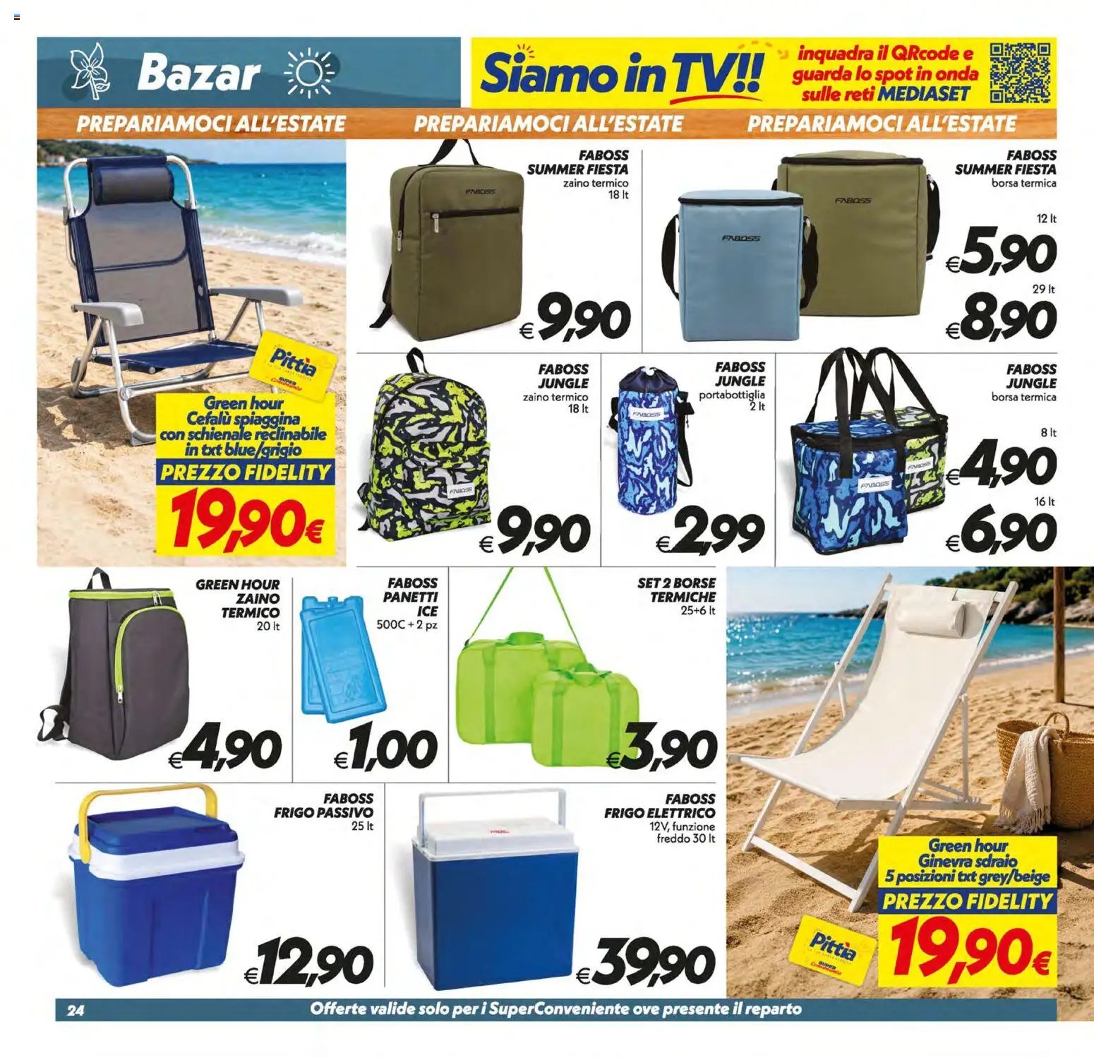 SuperConveniente volantino Caltanissetta, San Cataldo, Avola, Lascari, Milazzo, Barcellona