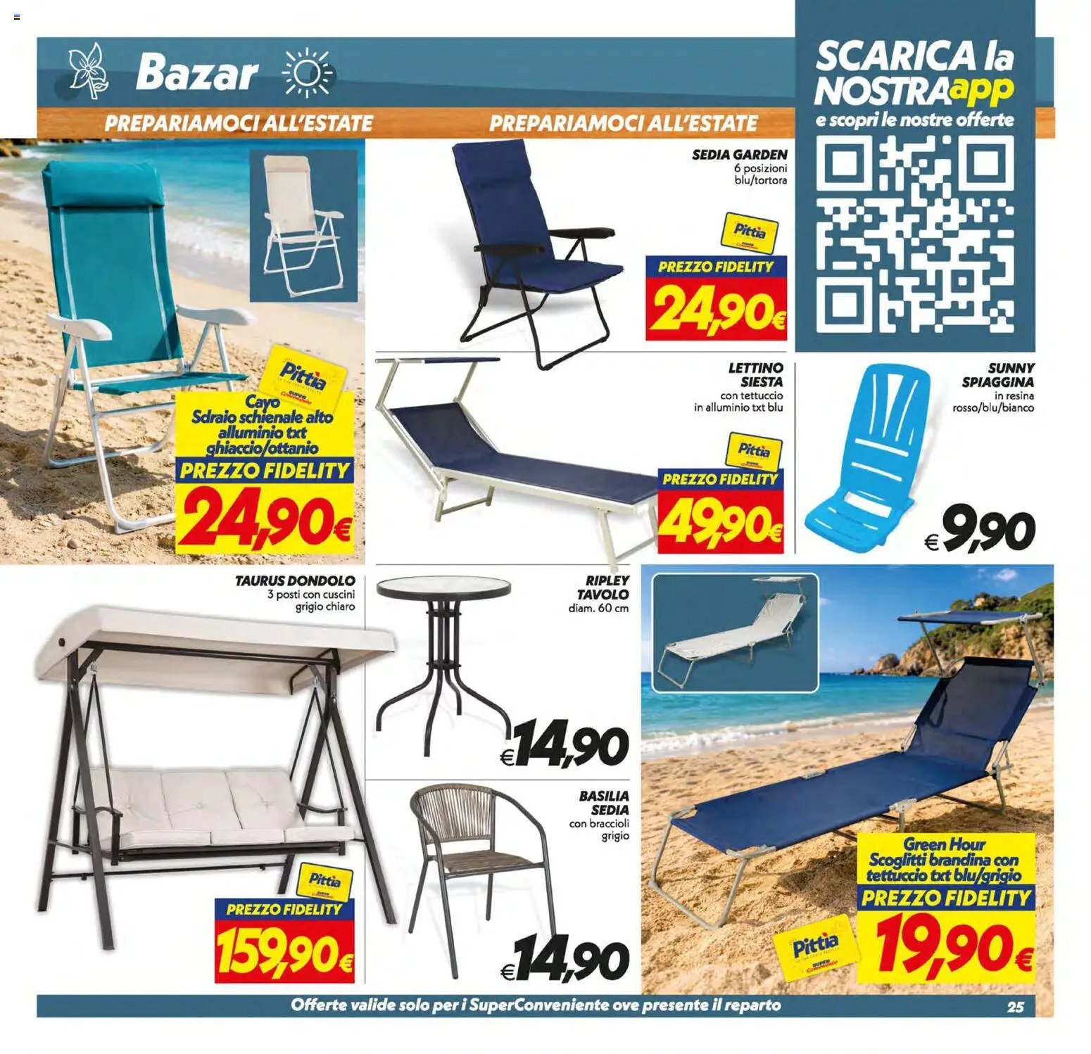 SuperConveniente volantino Caltanissetta, San Cataldo, Avola, Lascari, Milazzo, Barcellona