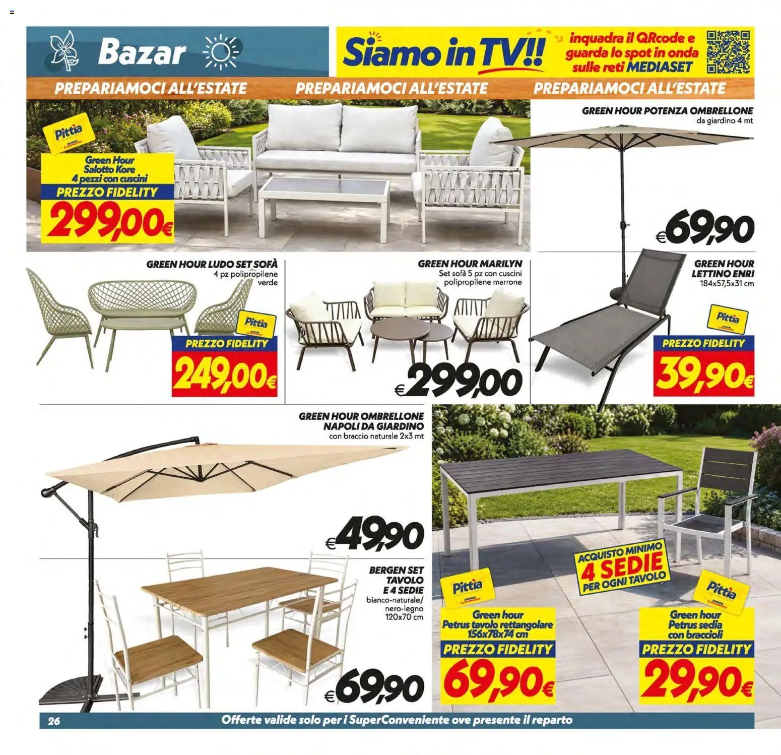 SuperConveniente volantino Caltanissetta, San Cataldo, Avola, Lascari, Milazzo, Barcellona
