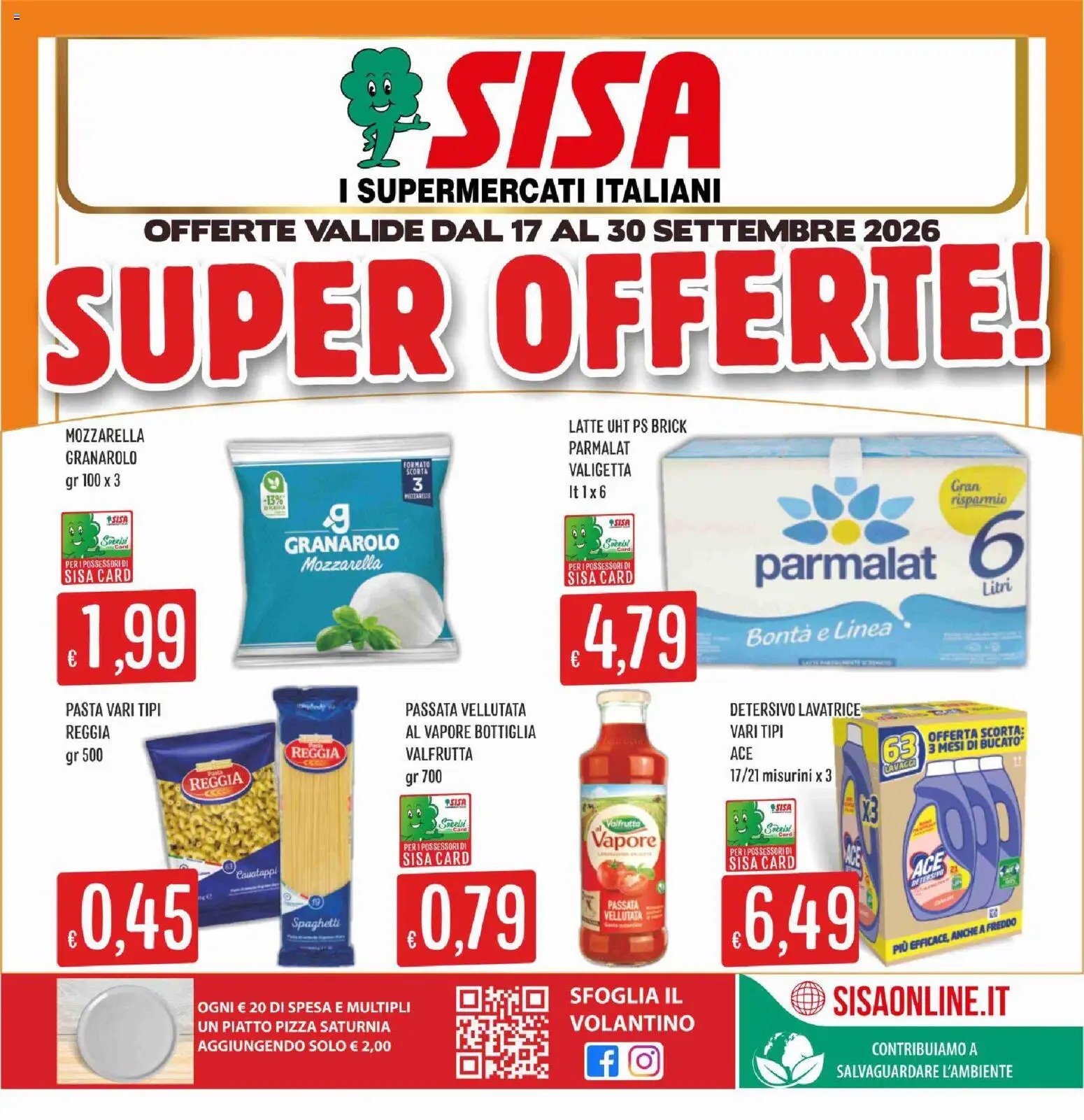 SISA volantino Calabria