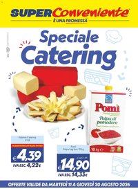 SuperConveniente volantino Catering Enna, Misterbianco