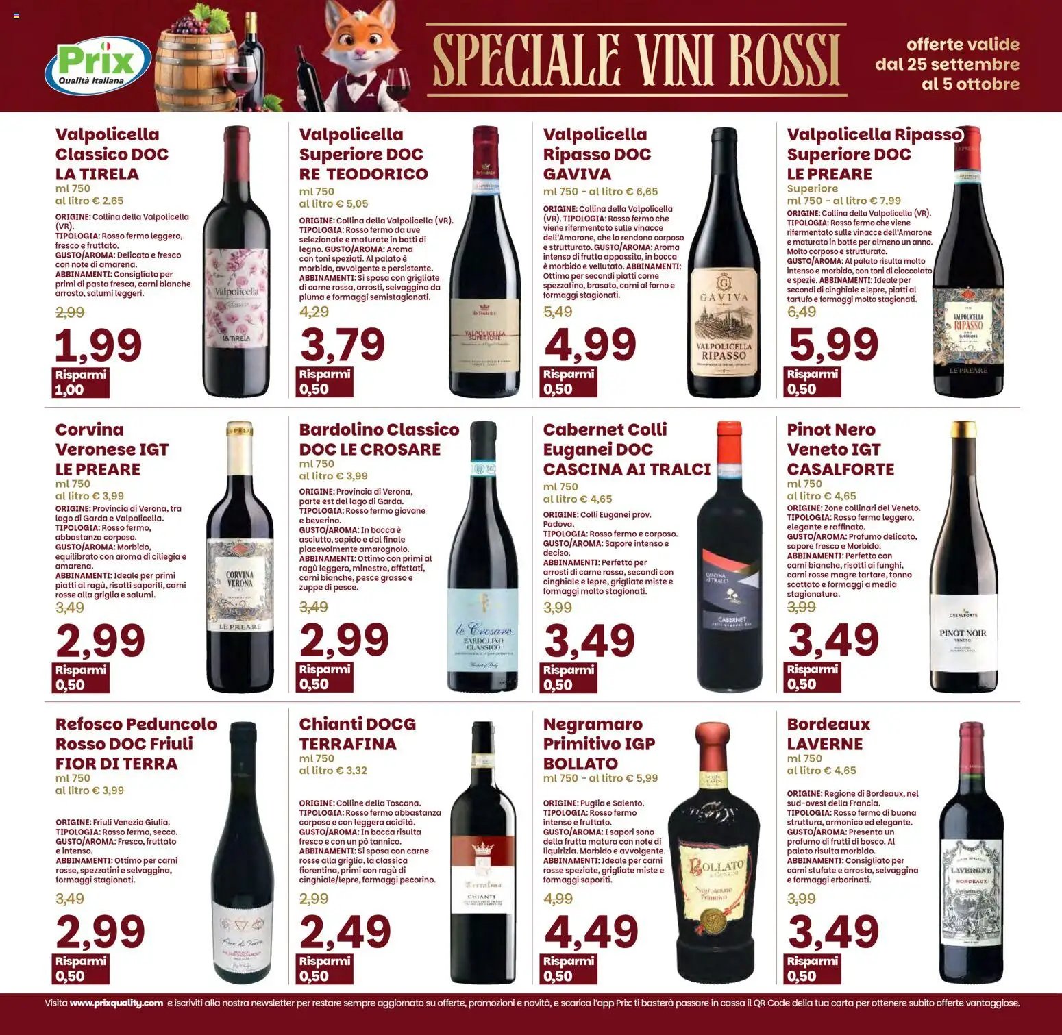 Prix volantino