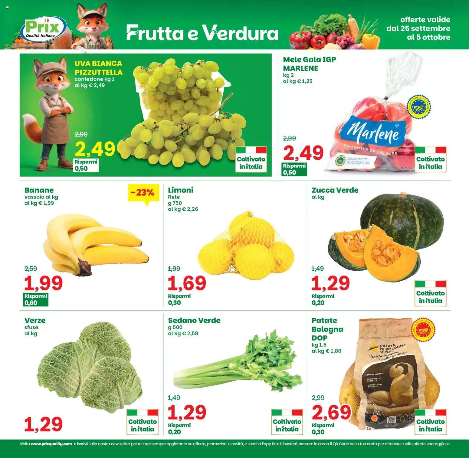 Prix volantino