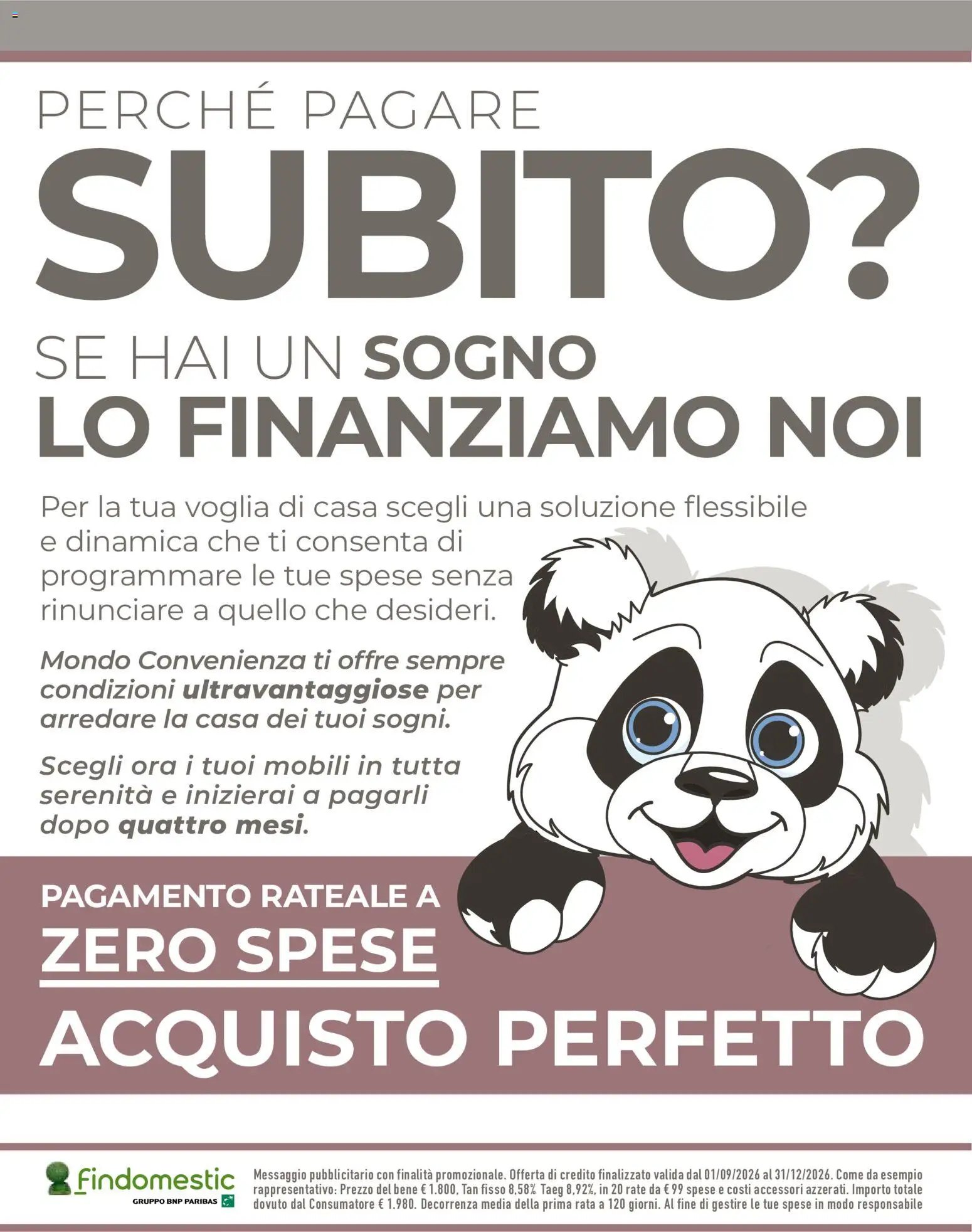 Mondo Convenienza volantino