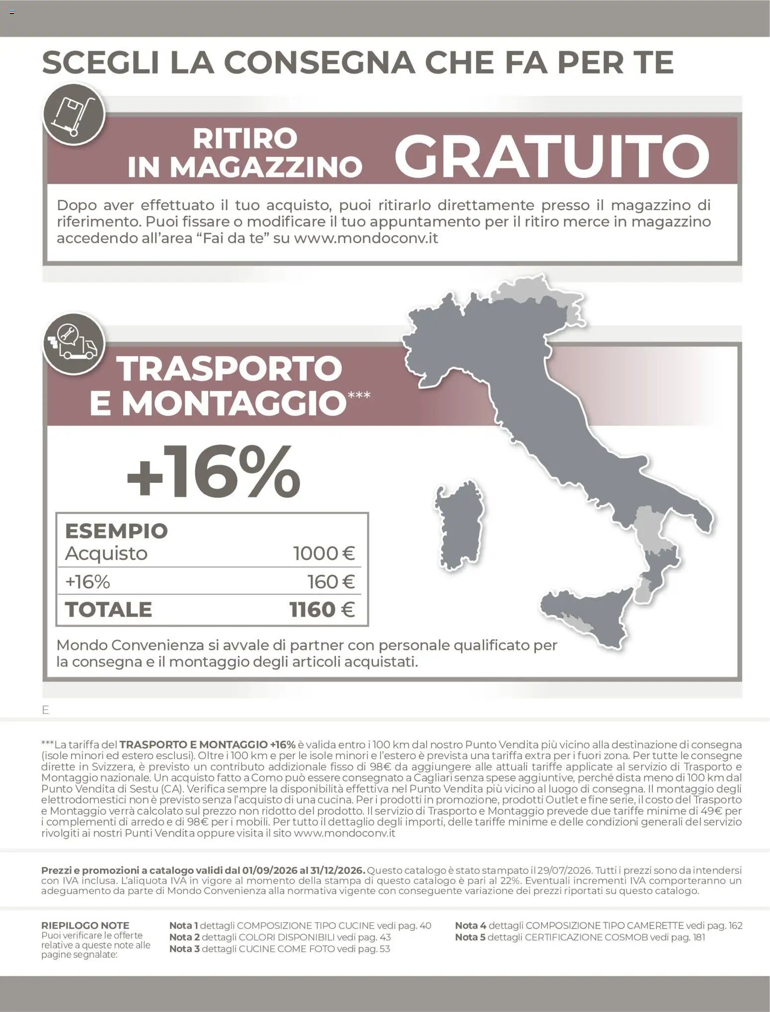Mondo Convenienza volantino