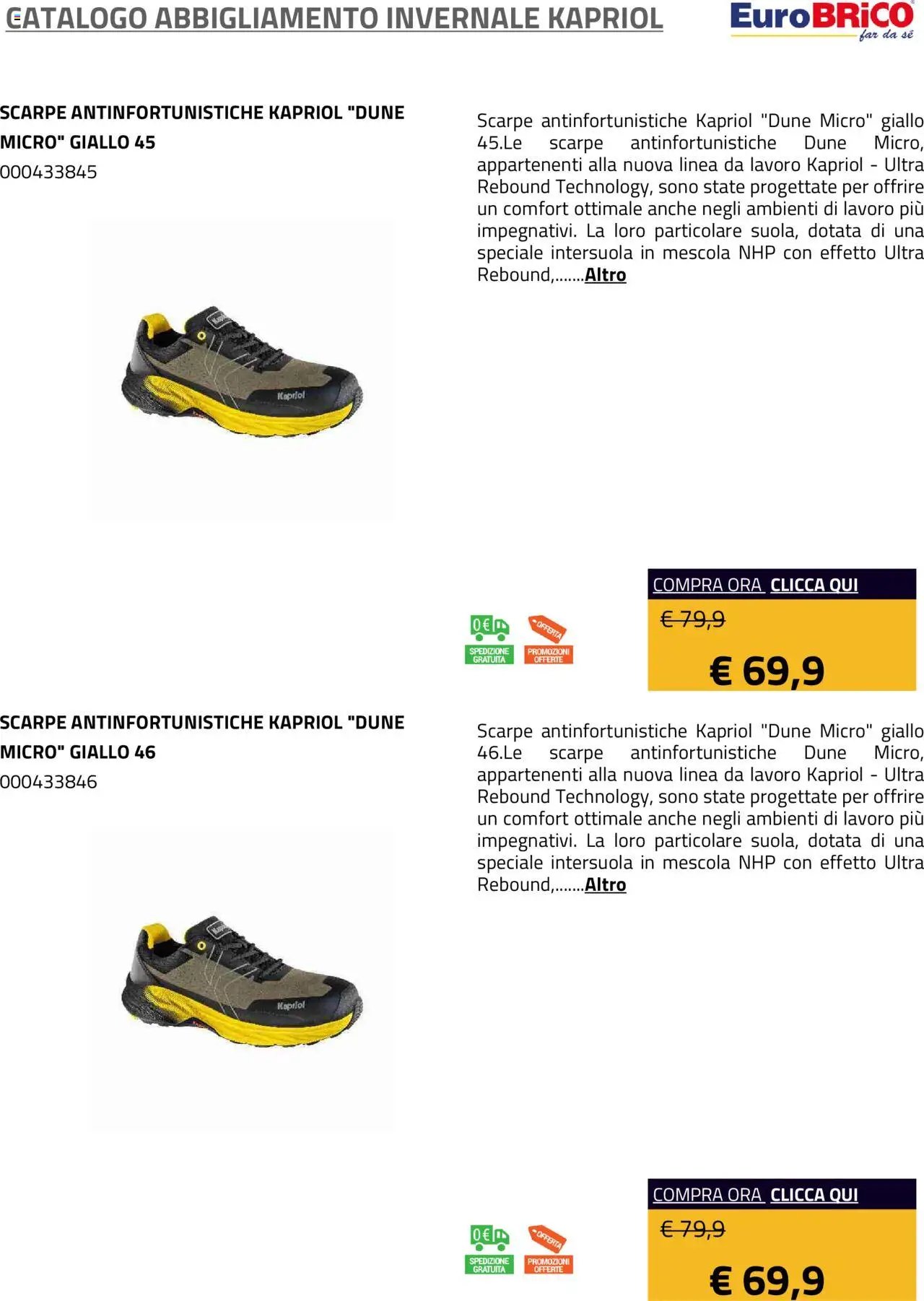 Eurobrico Abbigliamento Invernale Kapriol catalogo