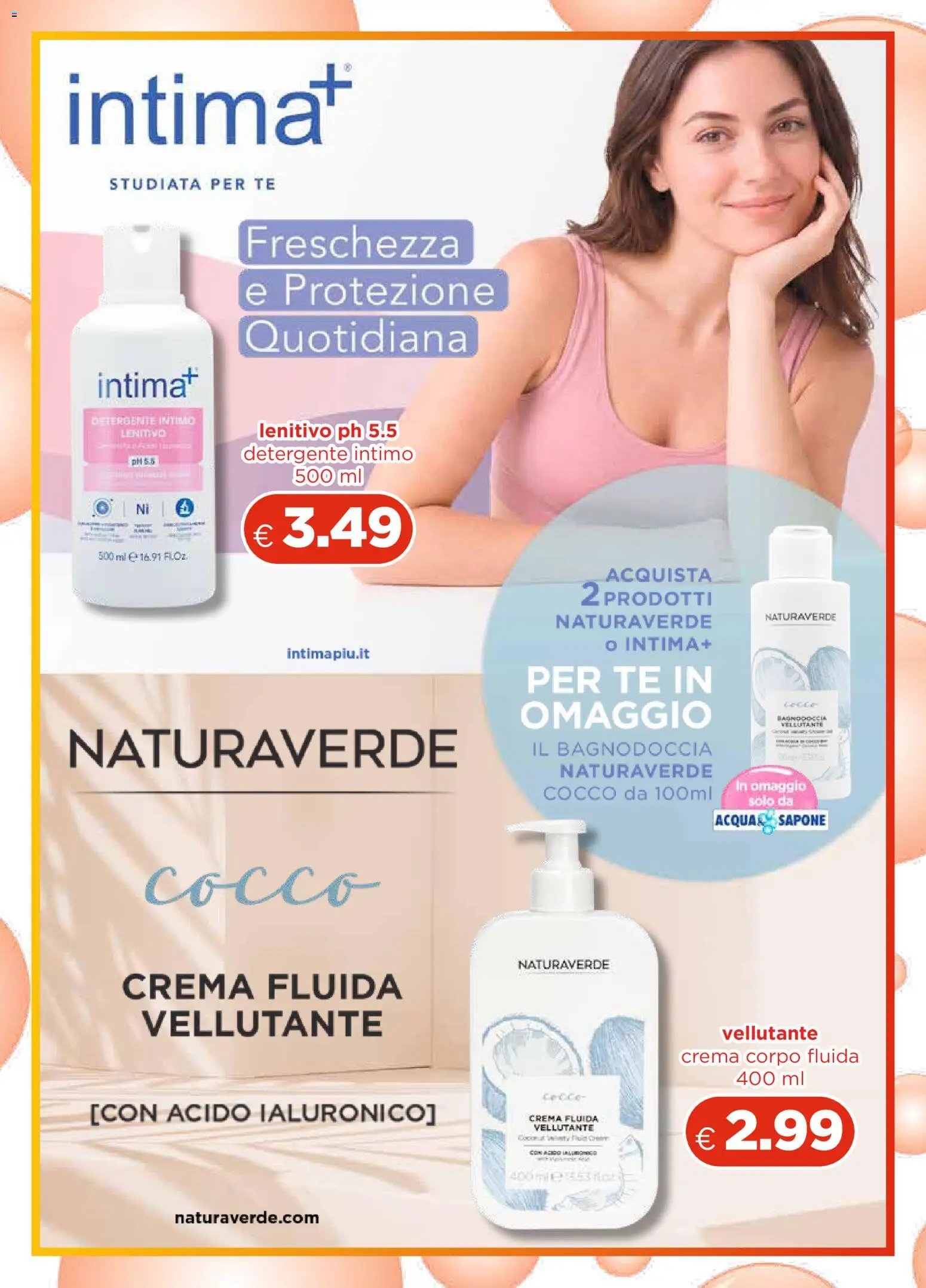 Acqua e Sapone volantino