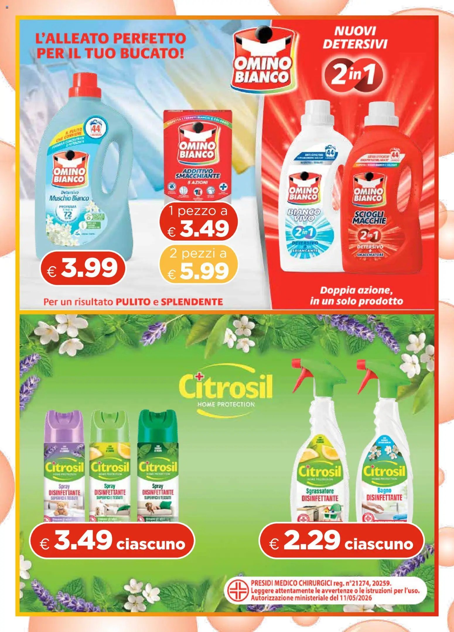 Acqua e Sapone volantino