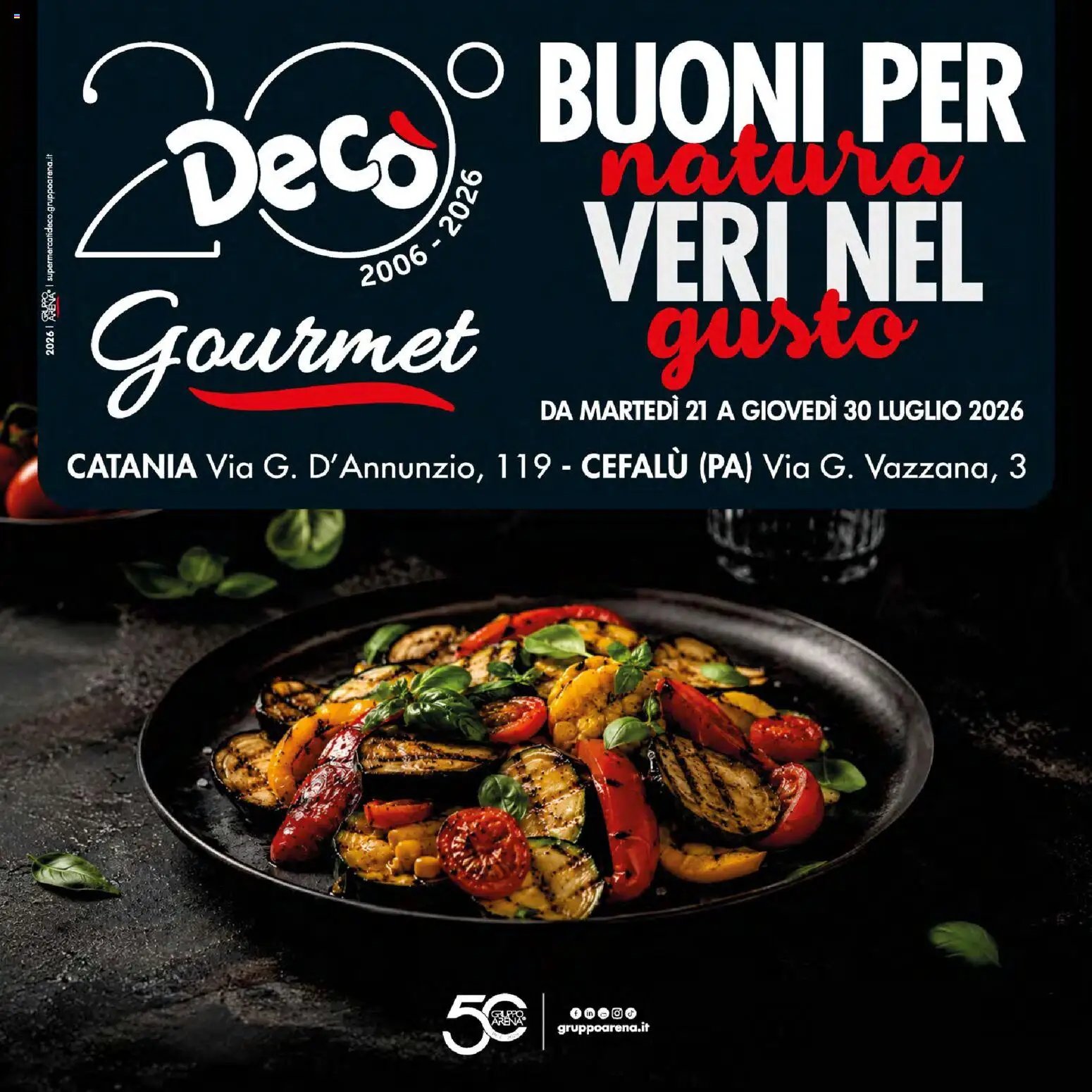 Decò volantino Gourmet Sicilia