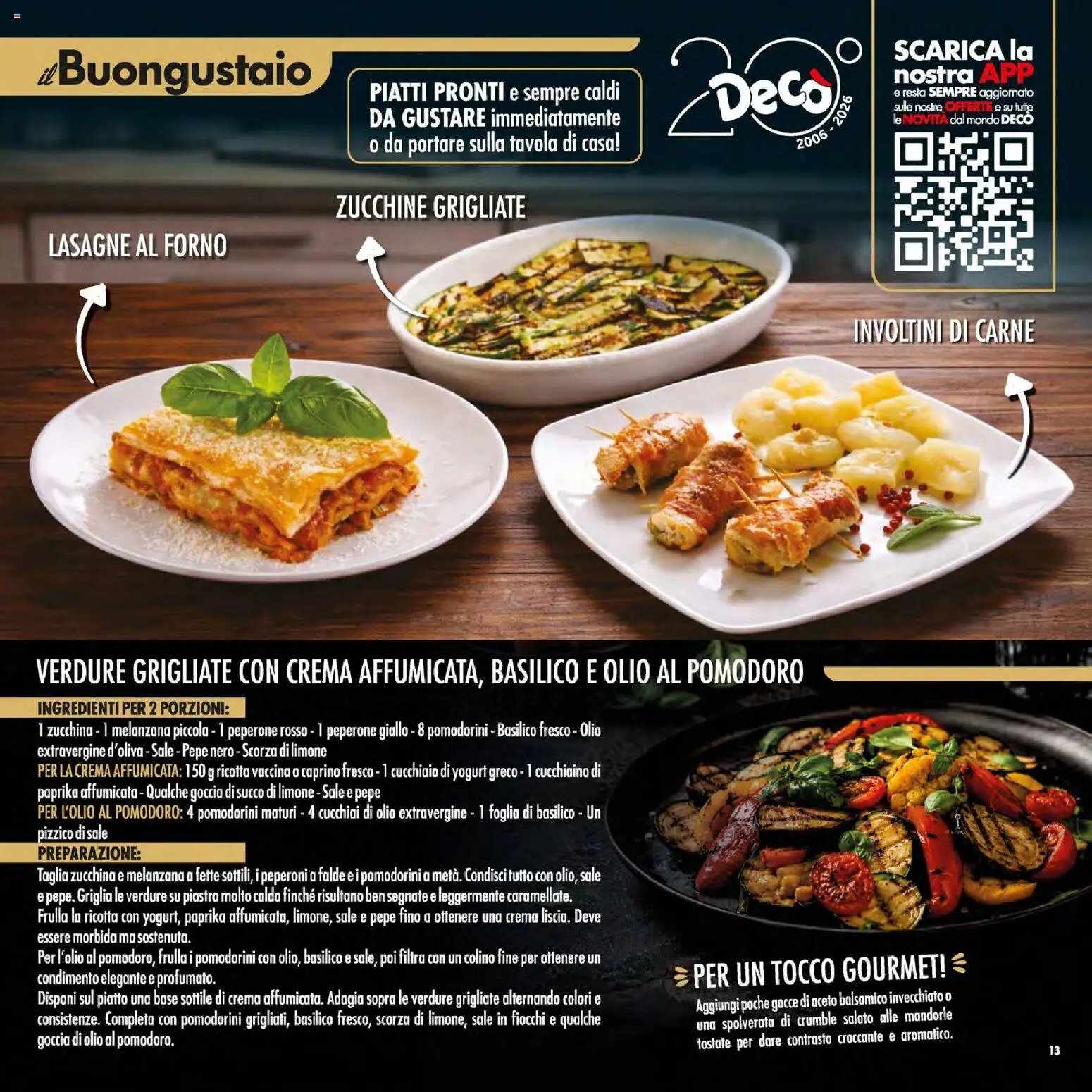 Decò volantino Gourmet Sicilia