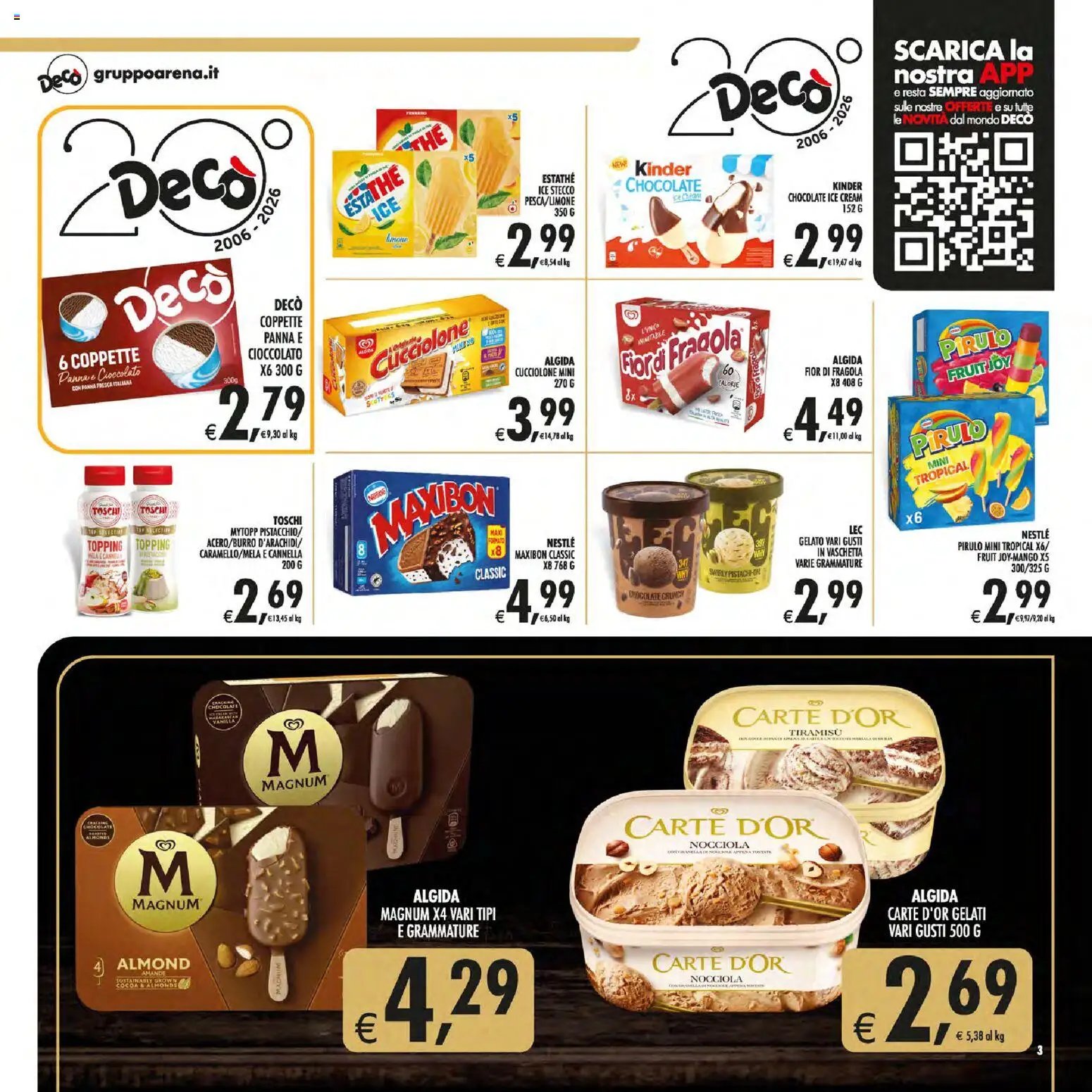 Decò volantino Gourmet Sicilia