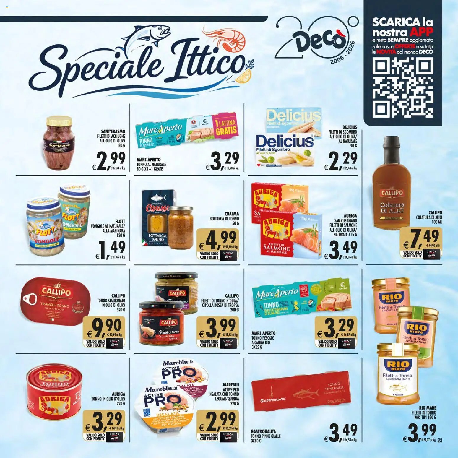 Decò volantino Gourmet Sicilia