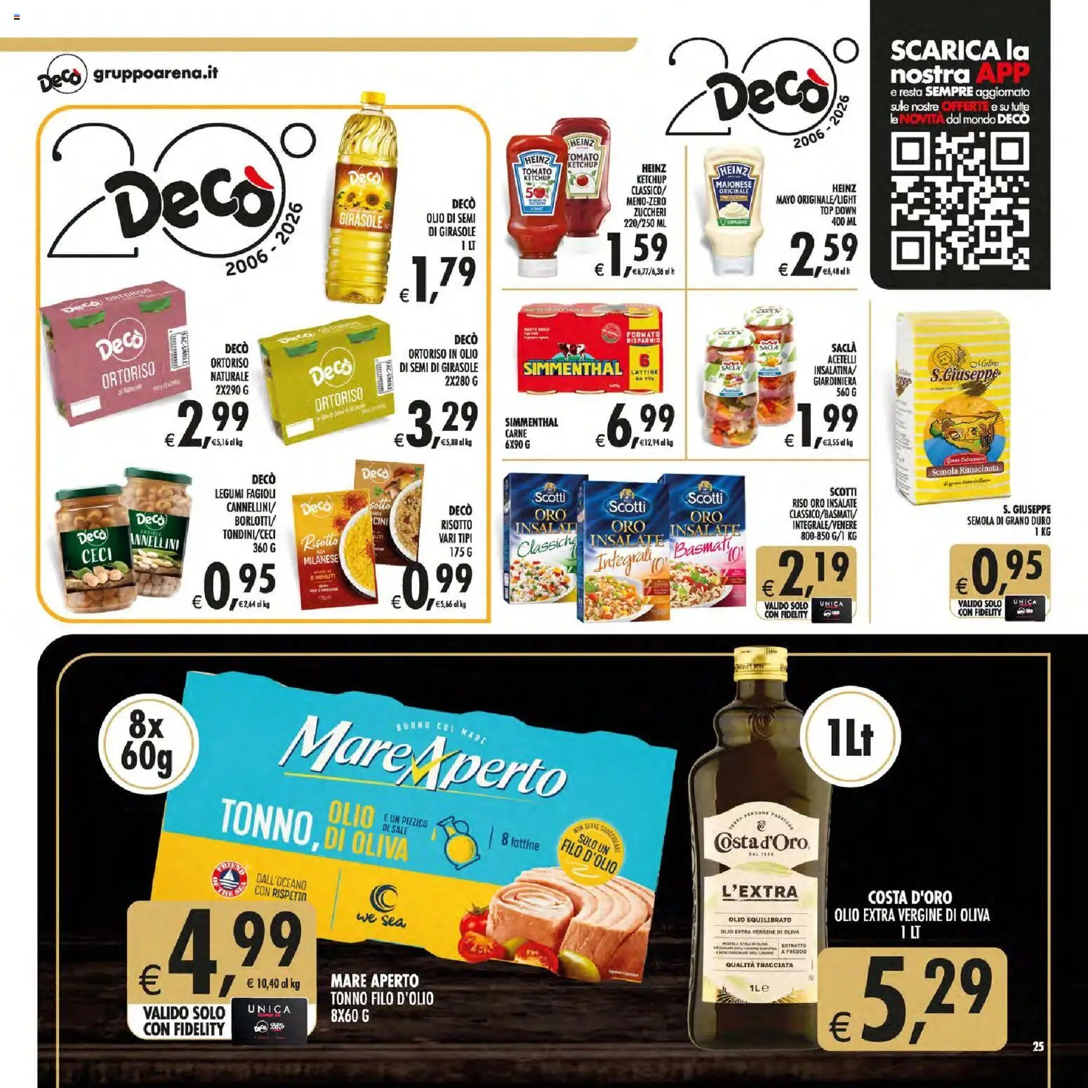 Decò volantino Gourmet Sicilia