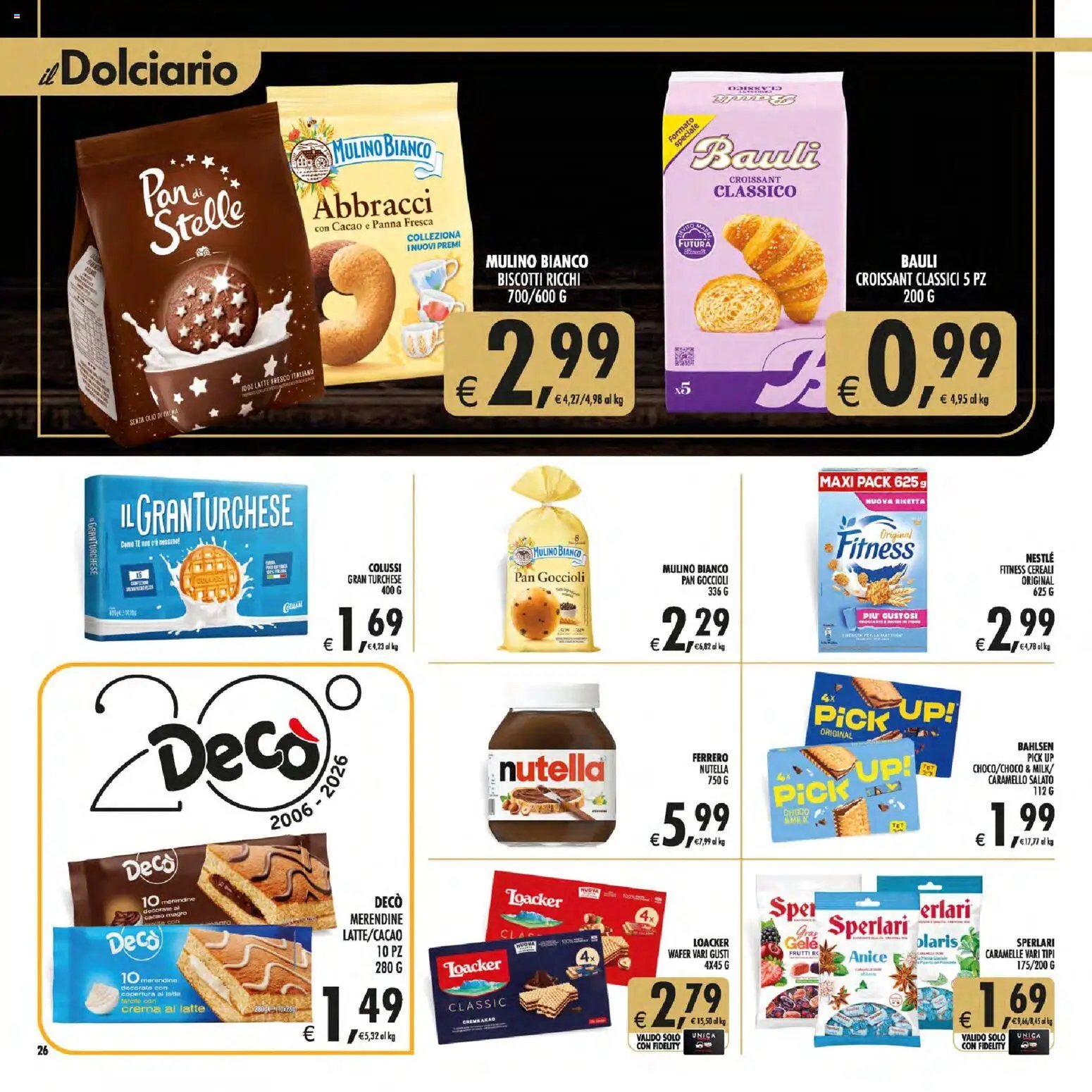 Decò volantino Gourmet Sicilia