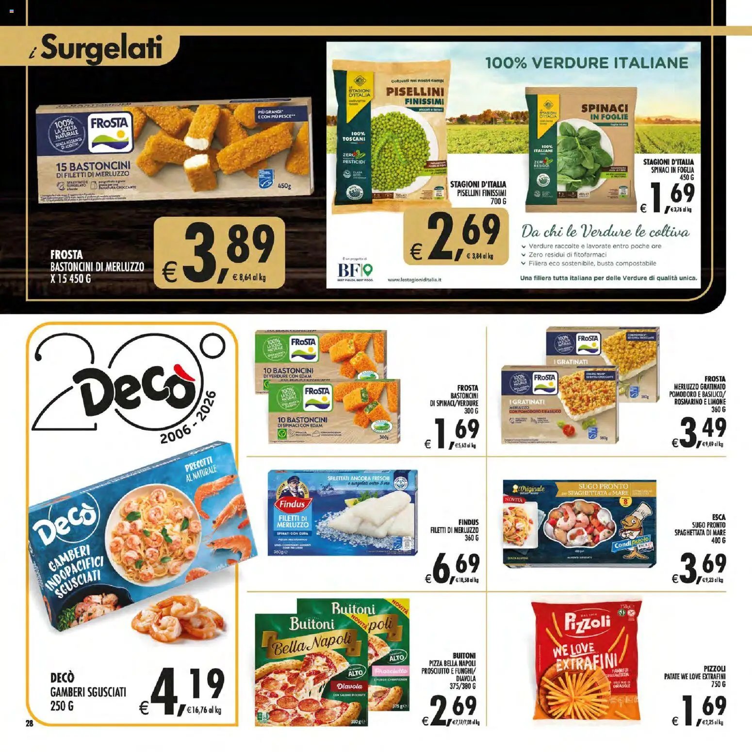 Decò volantino Gourmet Sicilia