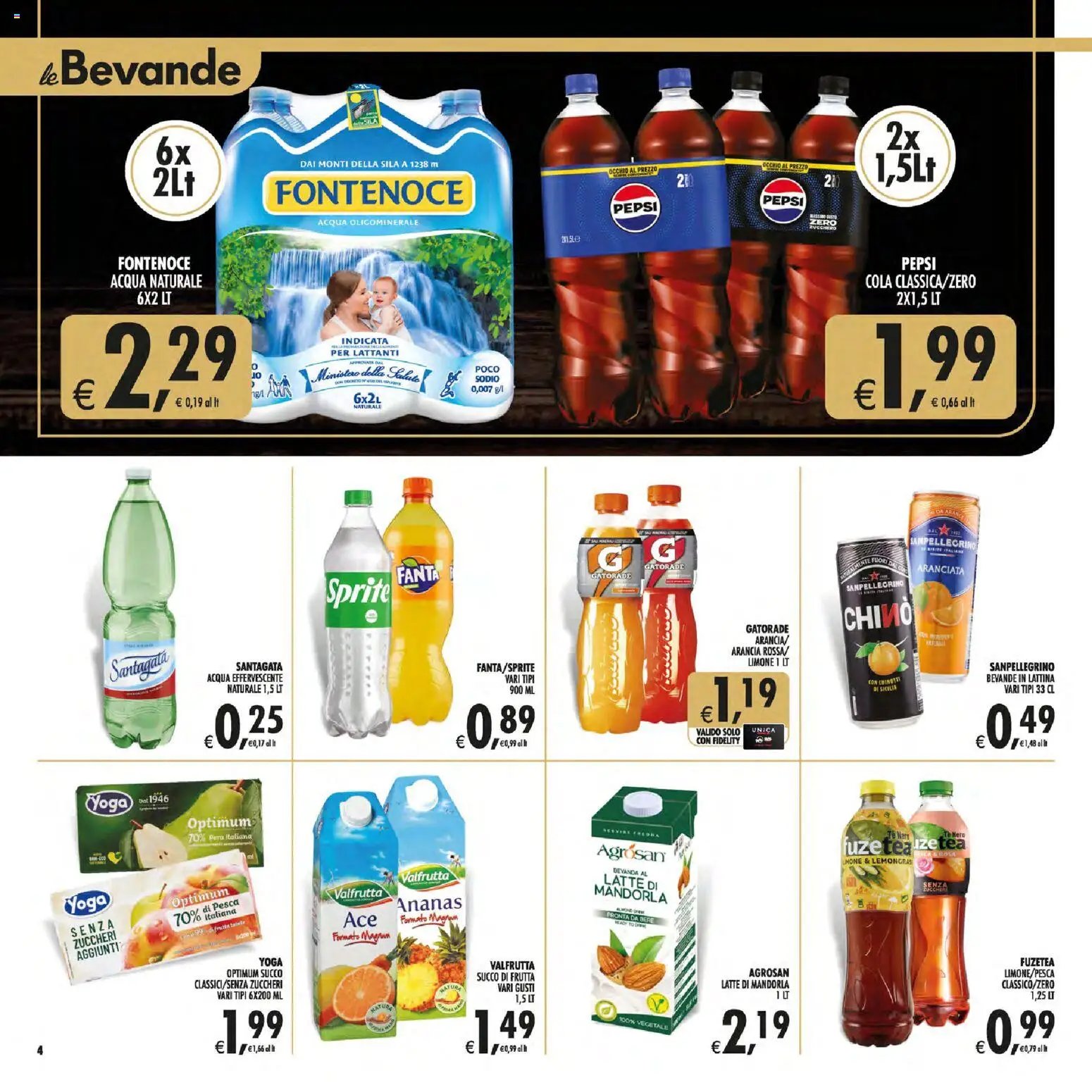 Decò volantino Gourmet Sicilia