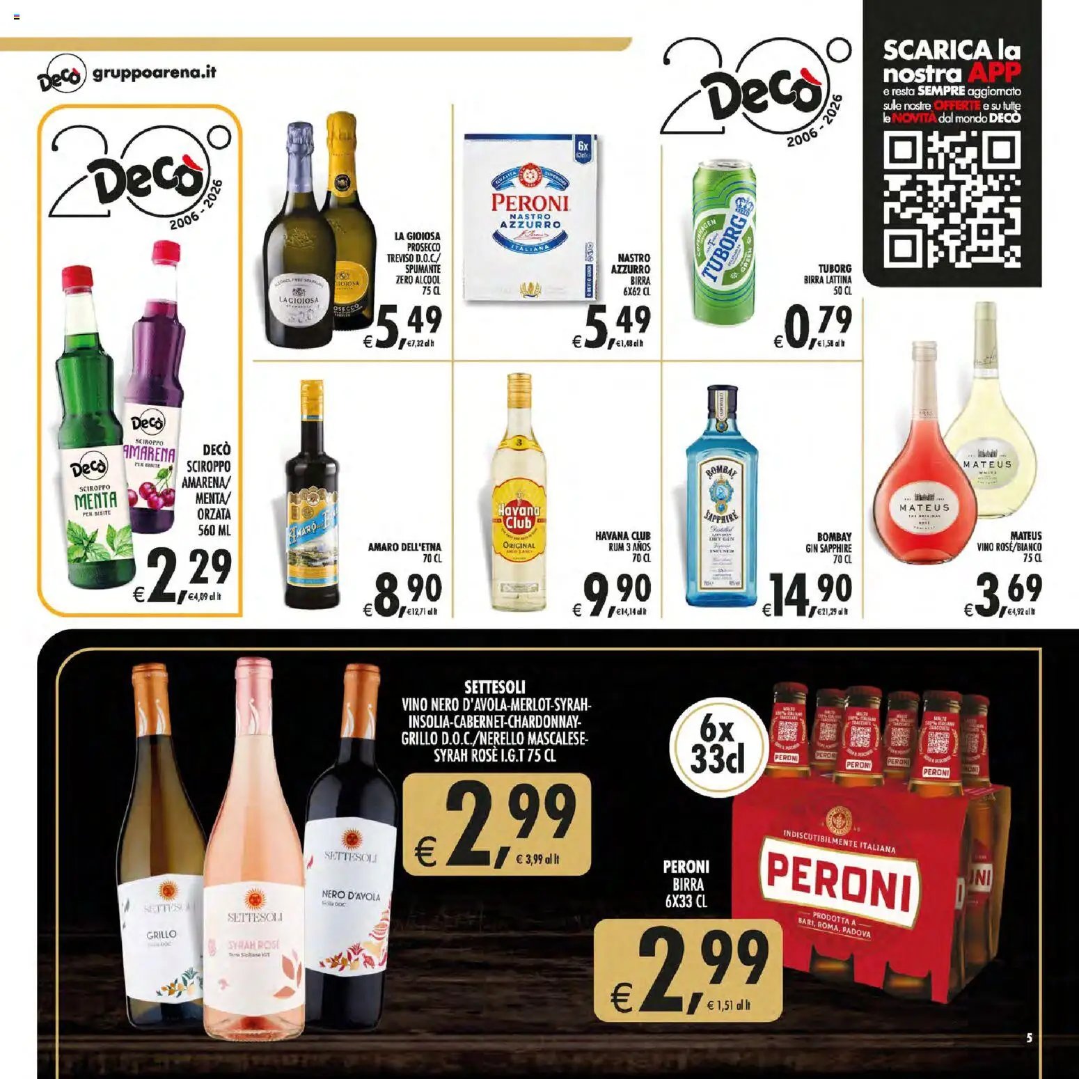 Decò volantino Gourmet Sicilia