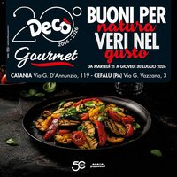 Decò volantino Gourmet Sicilia