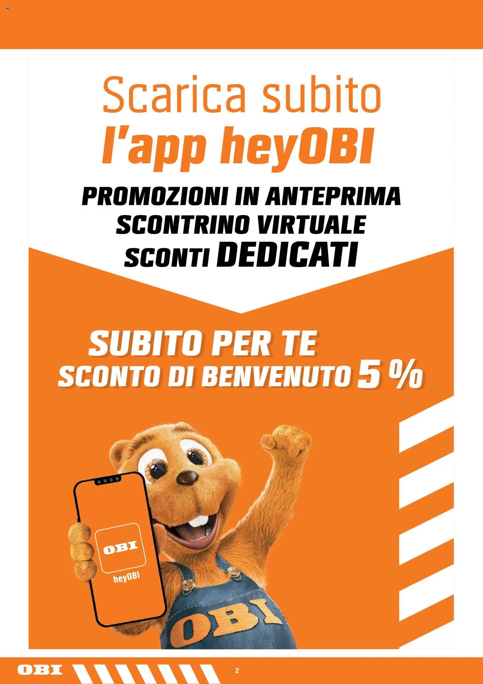 OBI volantino