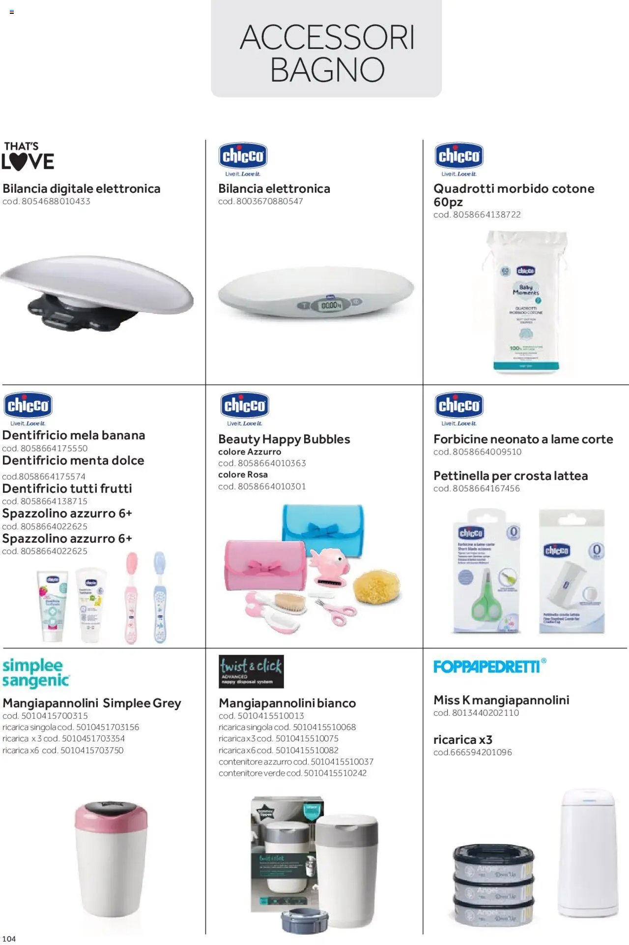 Catalogo Il Bagnetto Prenatal	 (2025-01-01 - 2025-12-31)