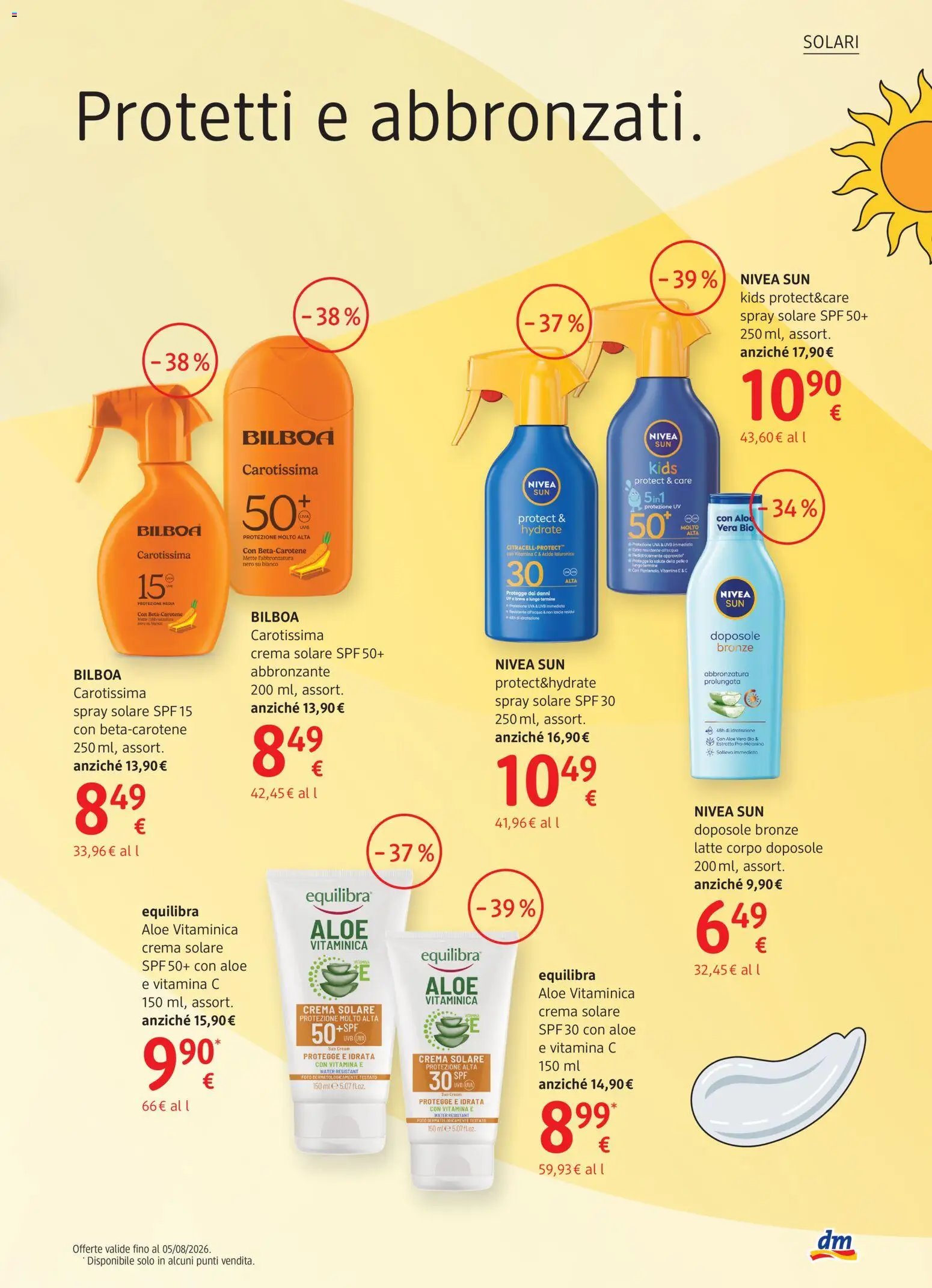 dm drogerie markt volantino Luglio